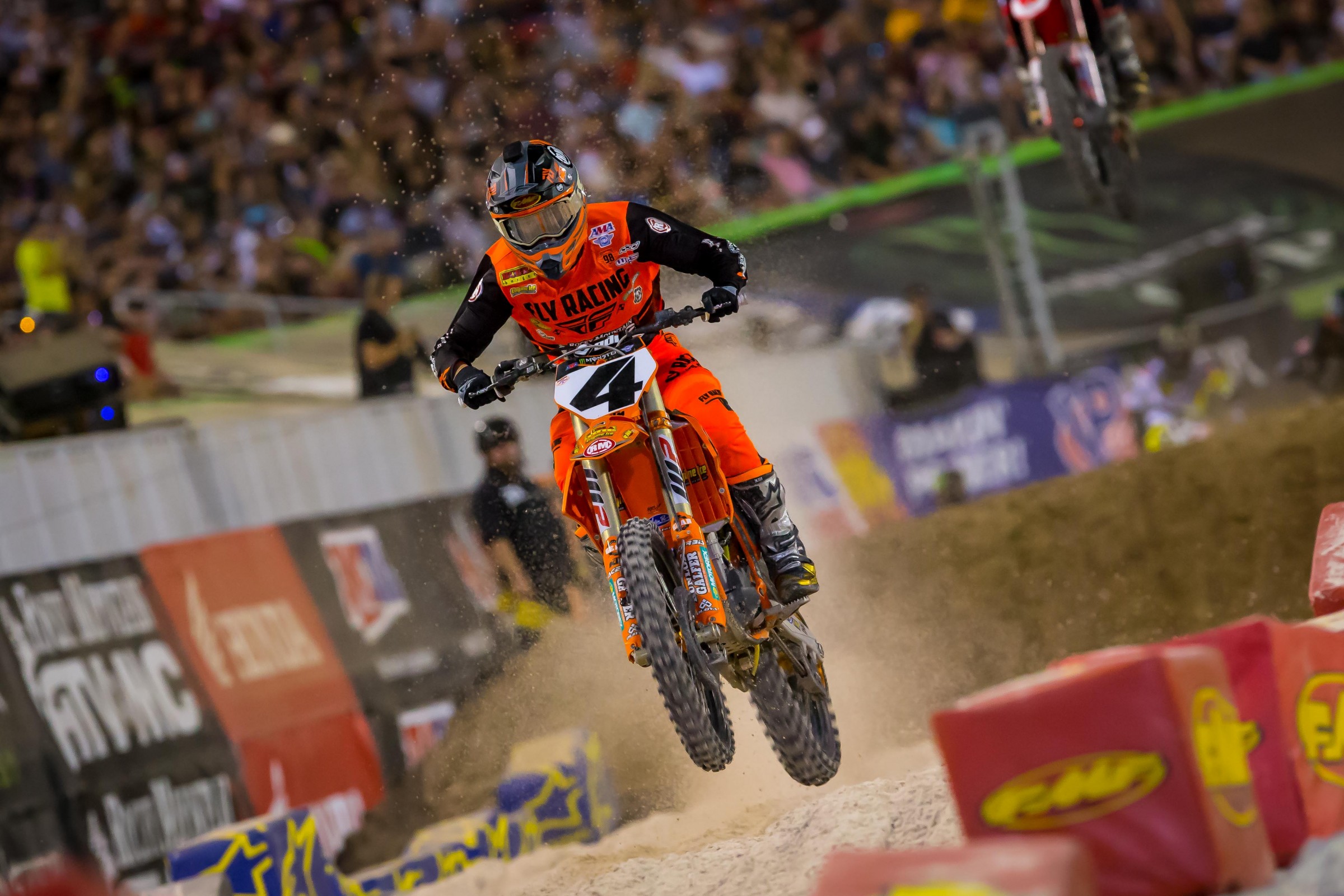 Baggett's podium finish earned him fourth place overall in championship standings.