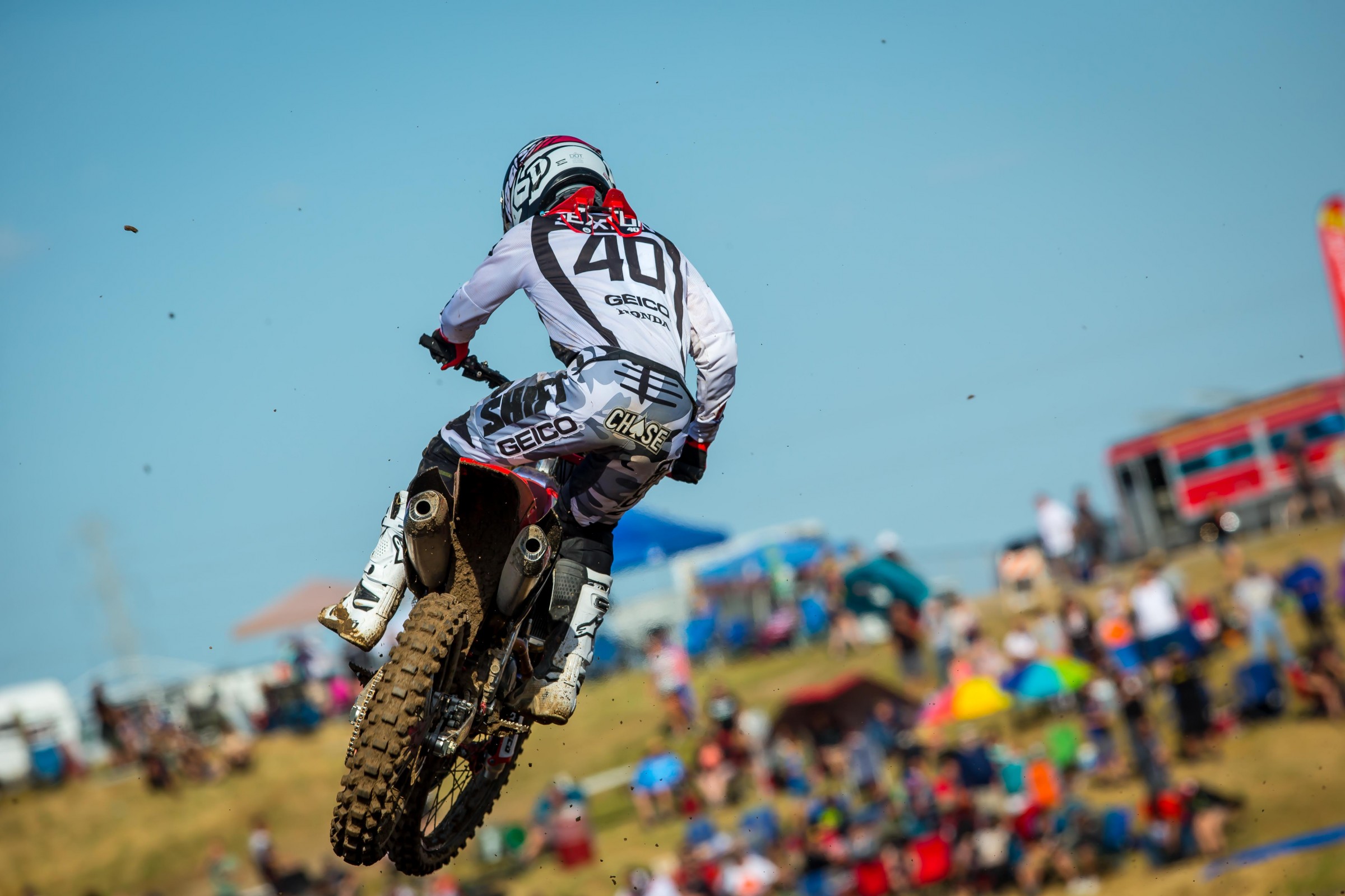 This was the first time Chase Sexton has ever raced Hangtown.
