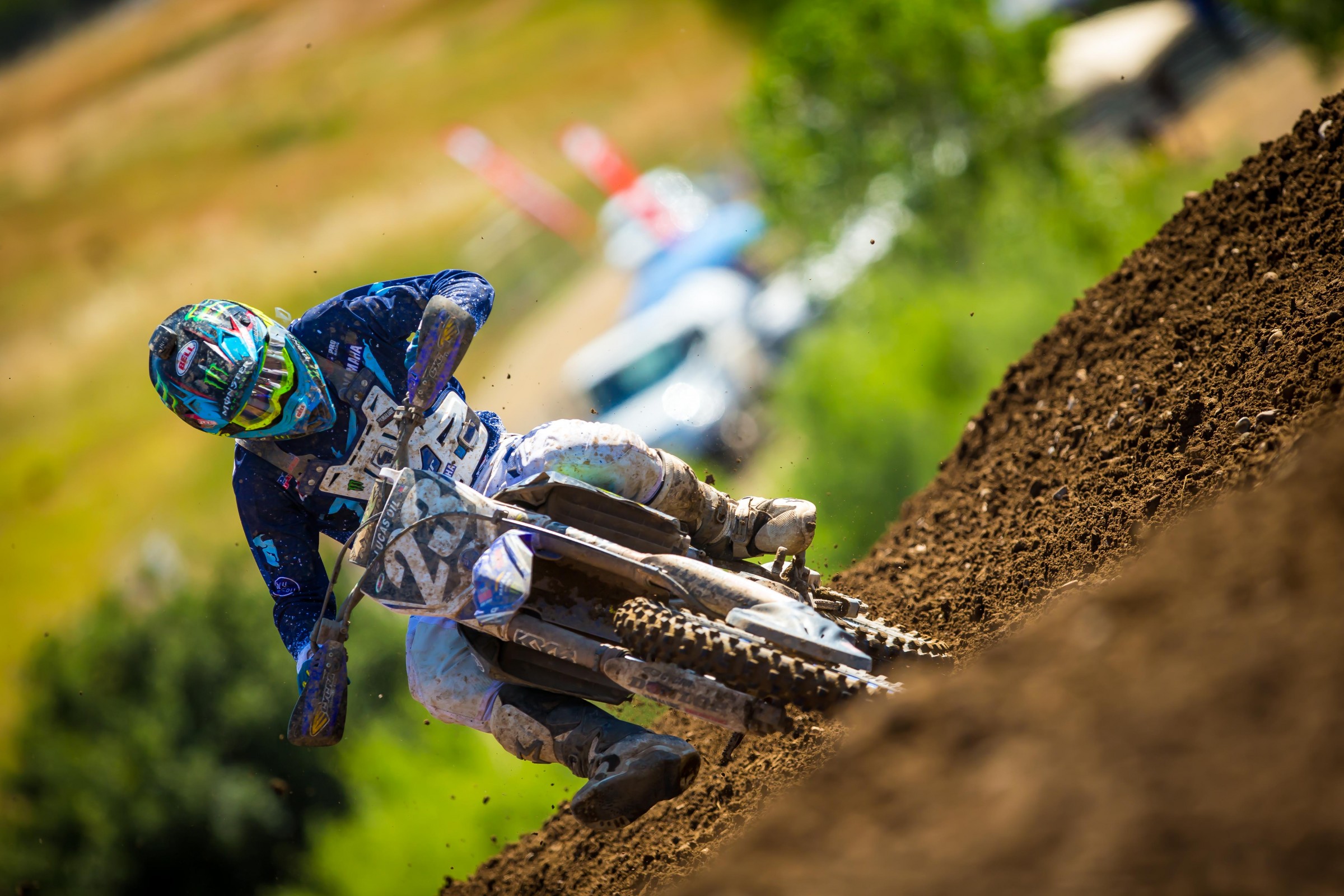 Plessinger said he didn't feel comfortable in the second moto, but he still went 3-3 for third overall.