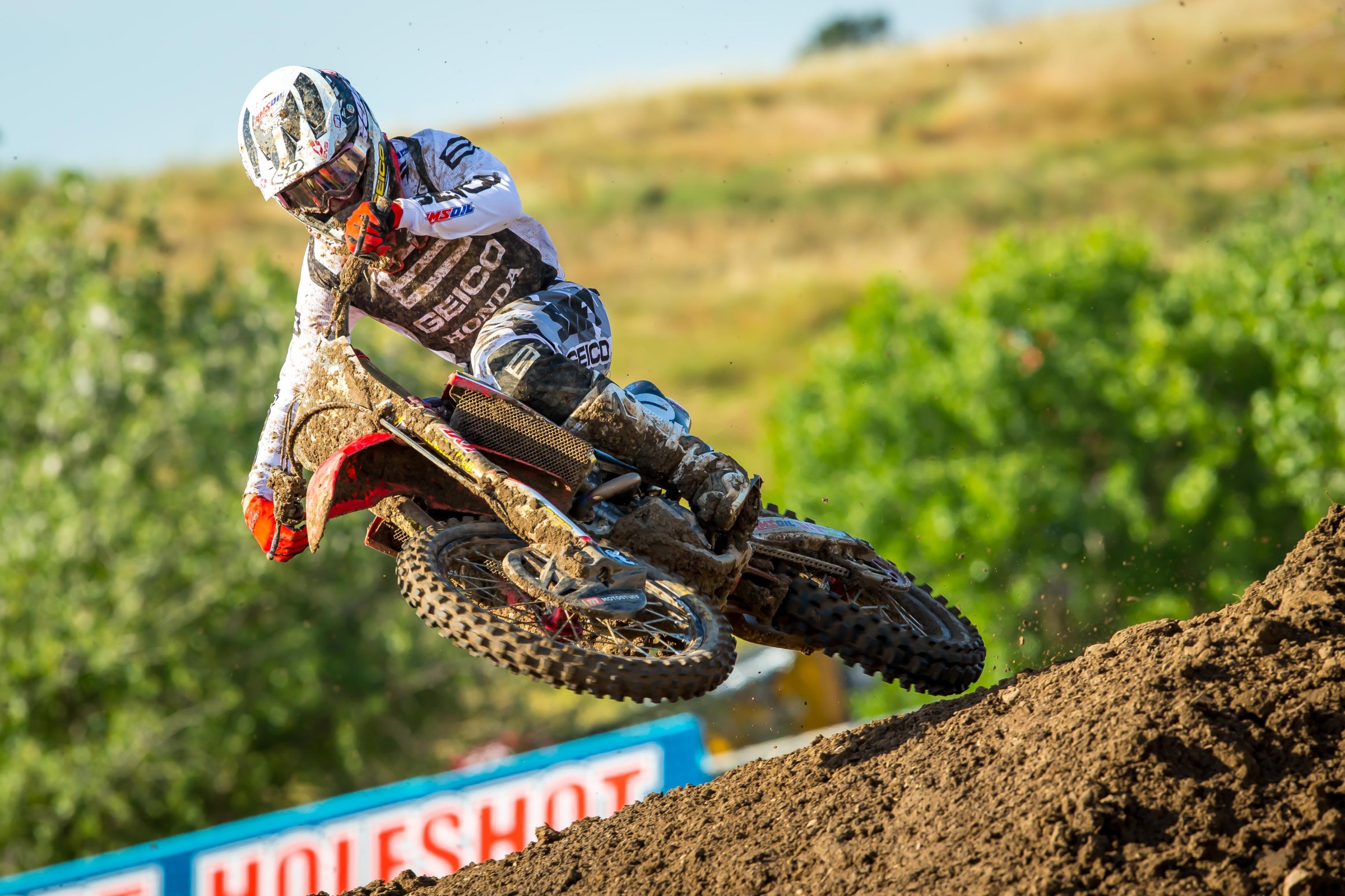 Sexton placed just outside the top five overall in his first race at Hangtown.