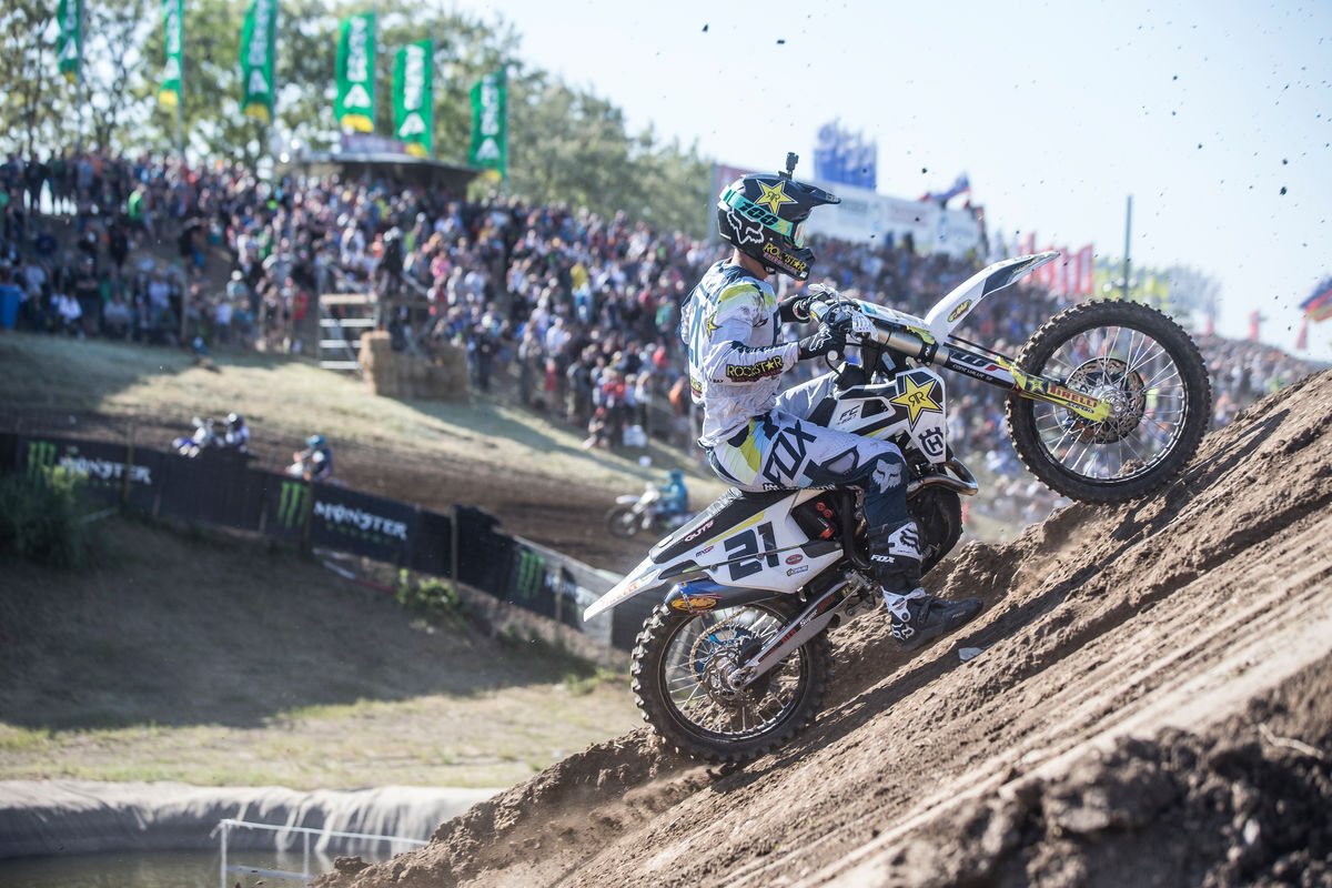 Paulin made the podium for the third time this season.