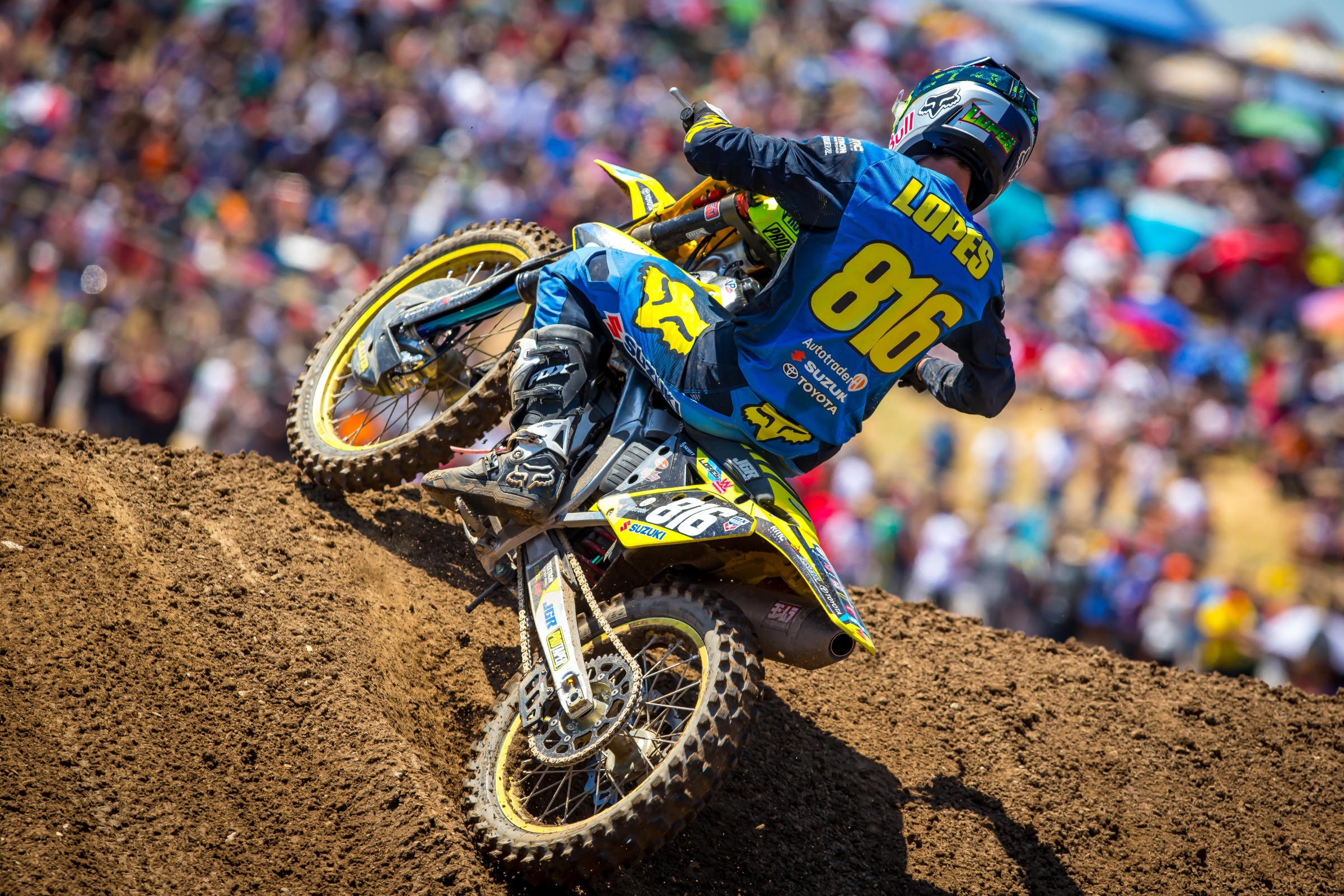 Lopes placed 15th at his first AMA National.