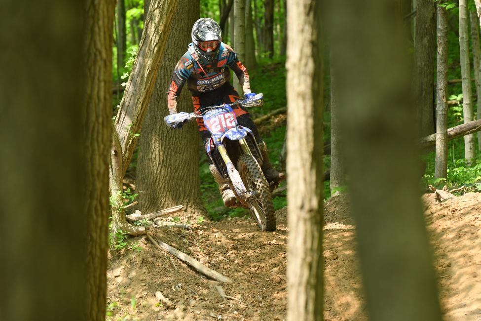 Ricky Russell has been steadily improving and is hoping to battle at the front of the pack this weekend.
