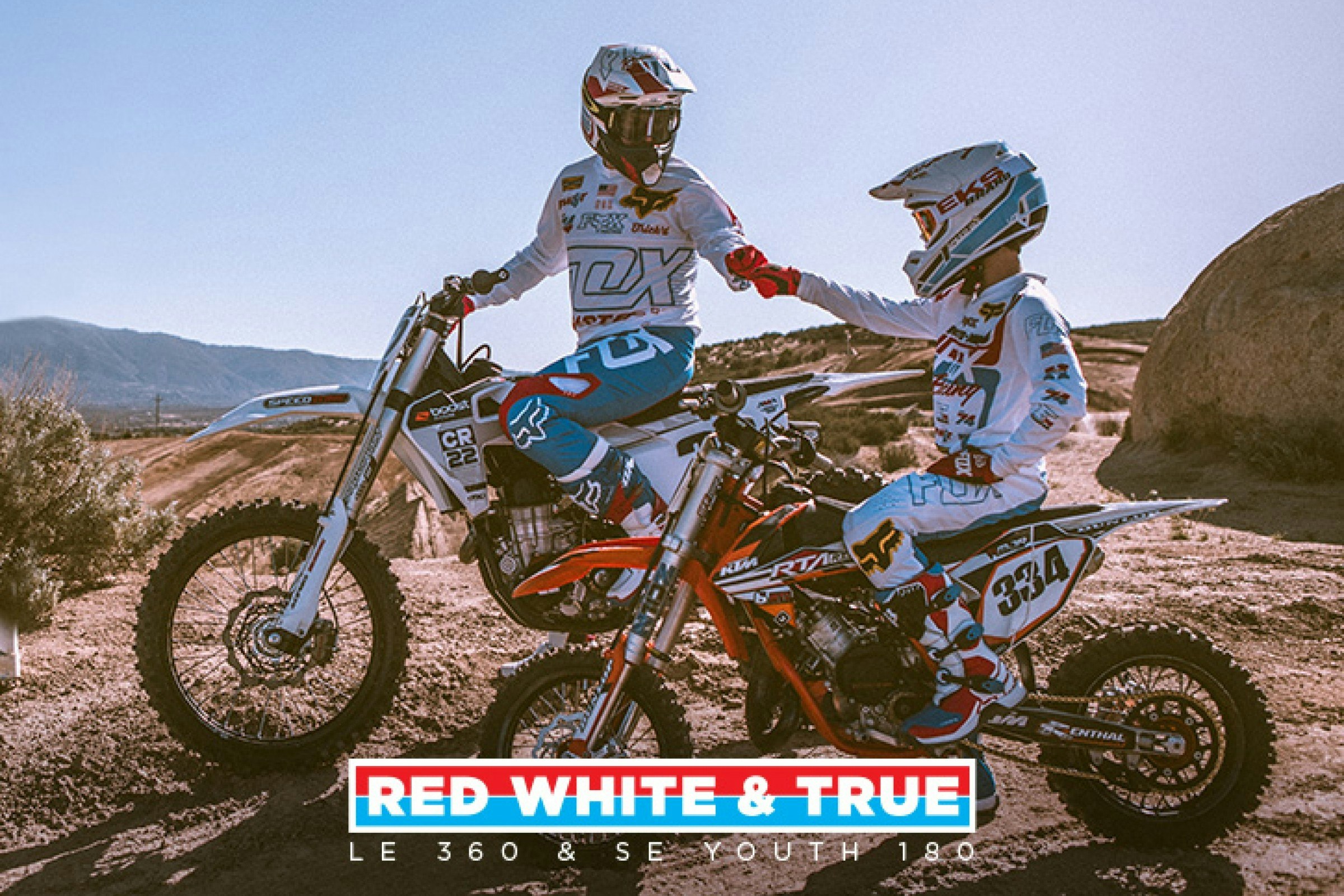 Fox Racing Debuts Red, White and True Motocross Collection