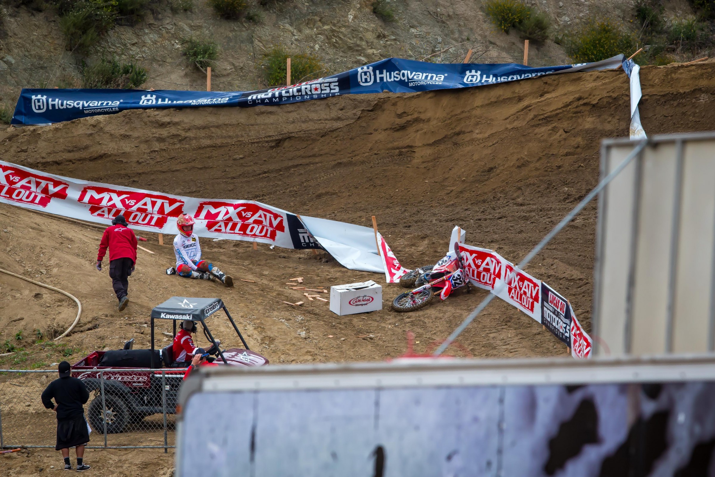 The extent of the damage to Craig's left knee is still up in the air.