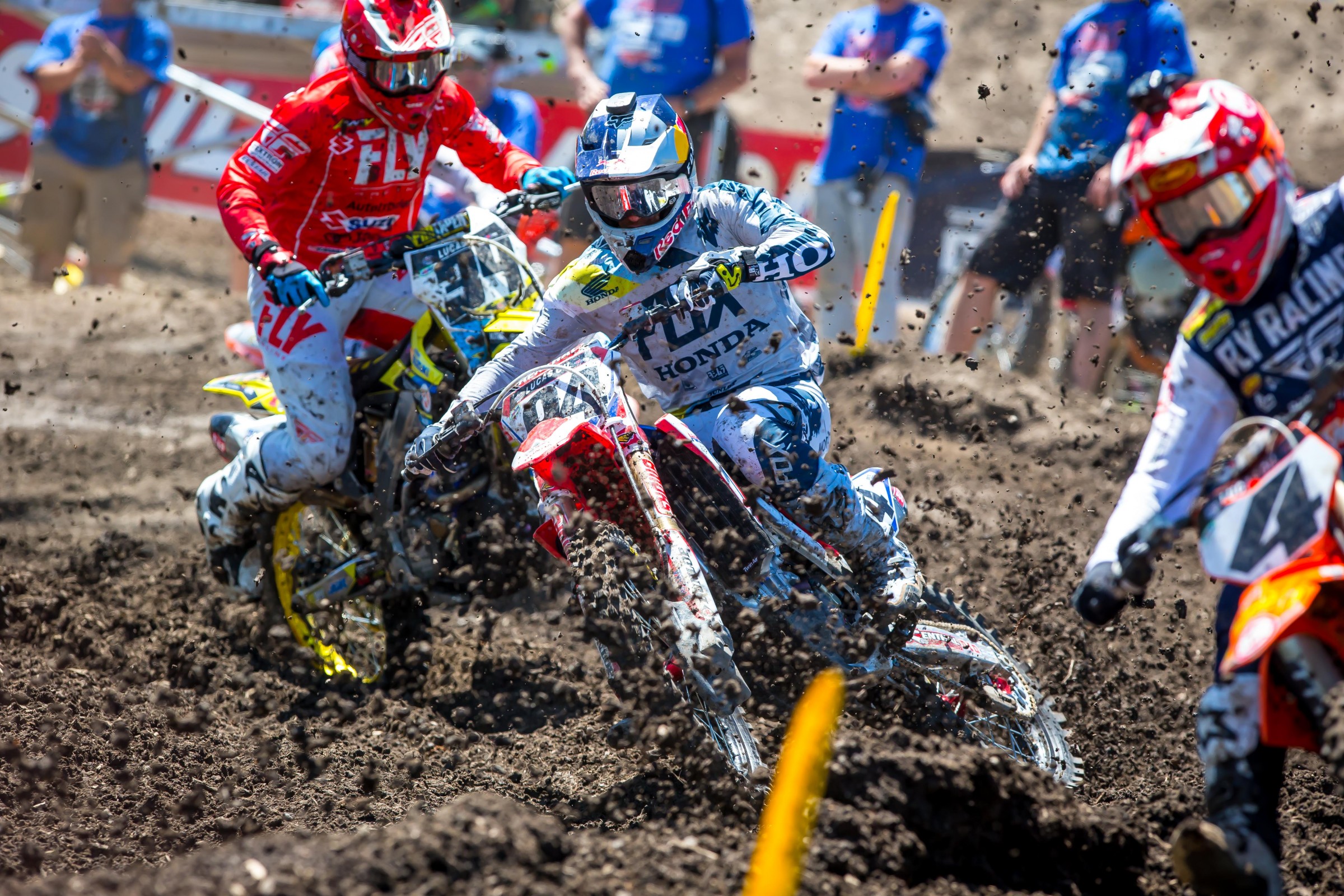 More than one rider commented on how brutal the roost was today.
