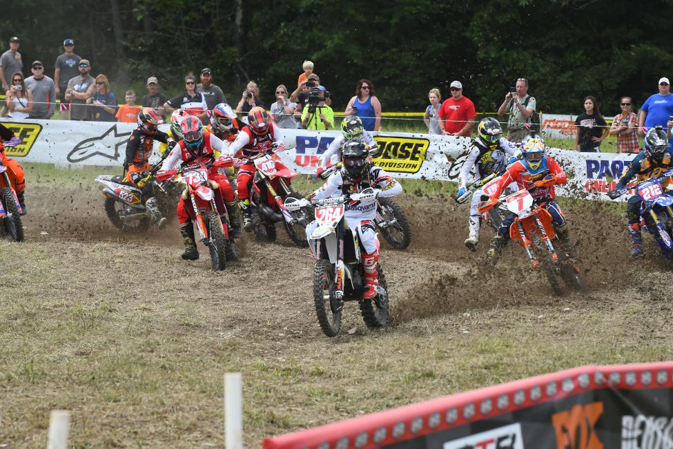 Ryan Sipes made an appearance at the Dunlop Tomahawk GNCC, and earned himself the $250 All Balls Racing Holeshot Award.