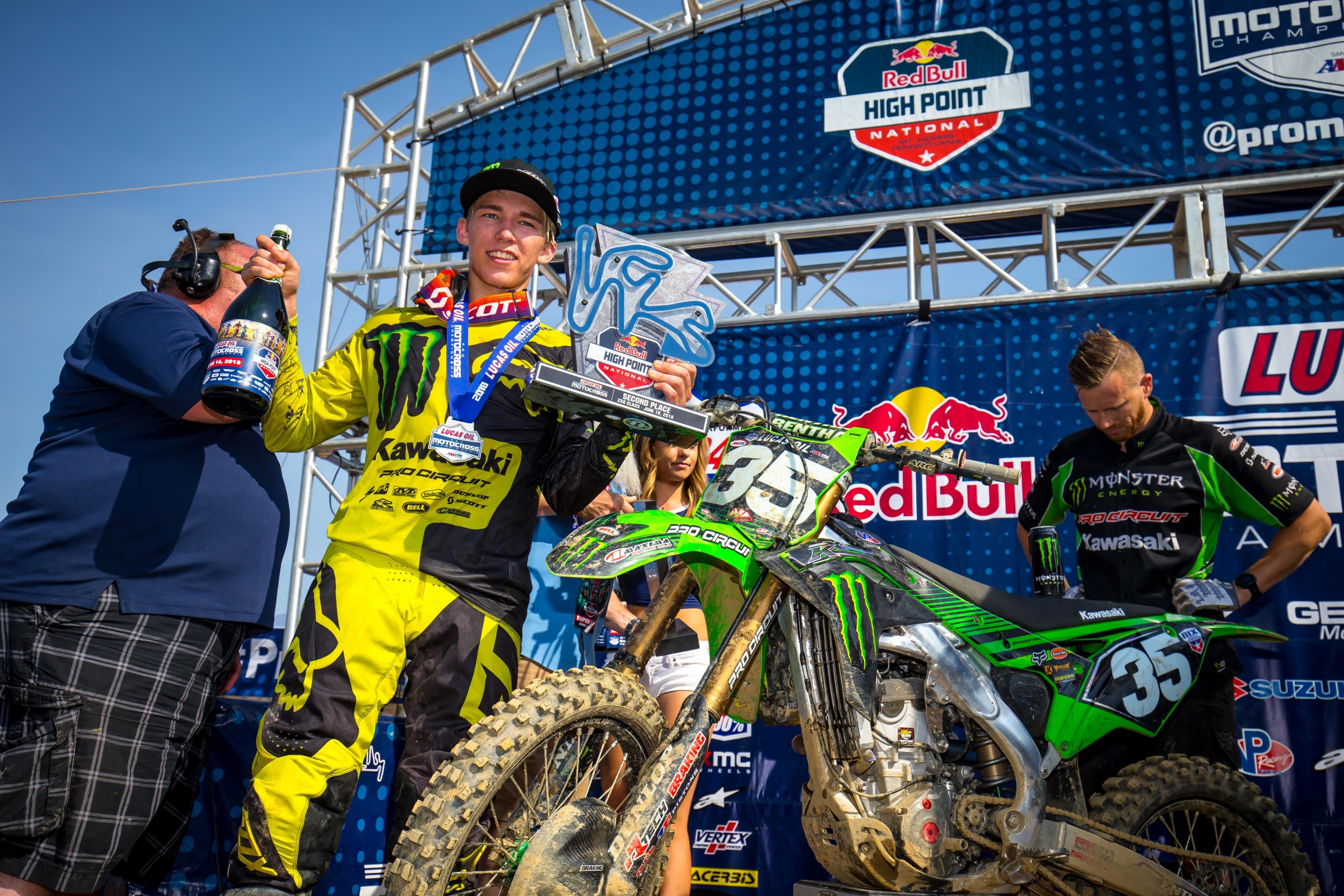 Forkner grabbed his first podium of the year at High Point.
