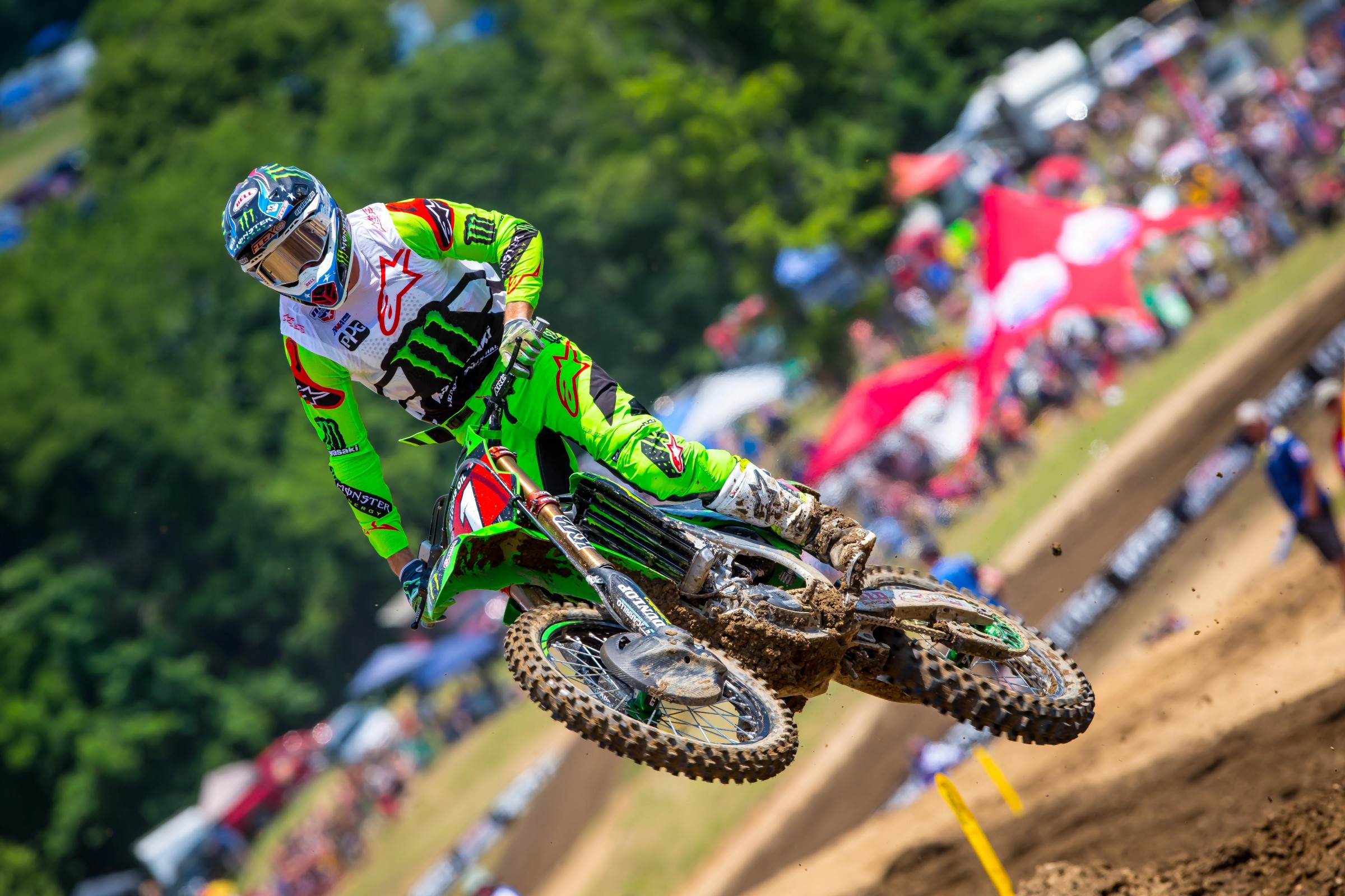 Tomac took his fourth overall win in four rounds.