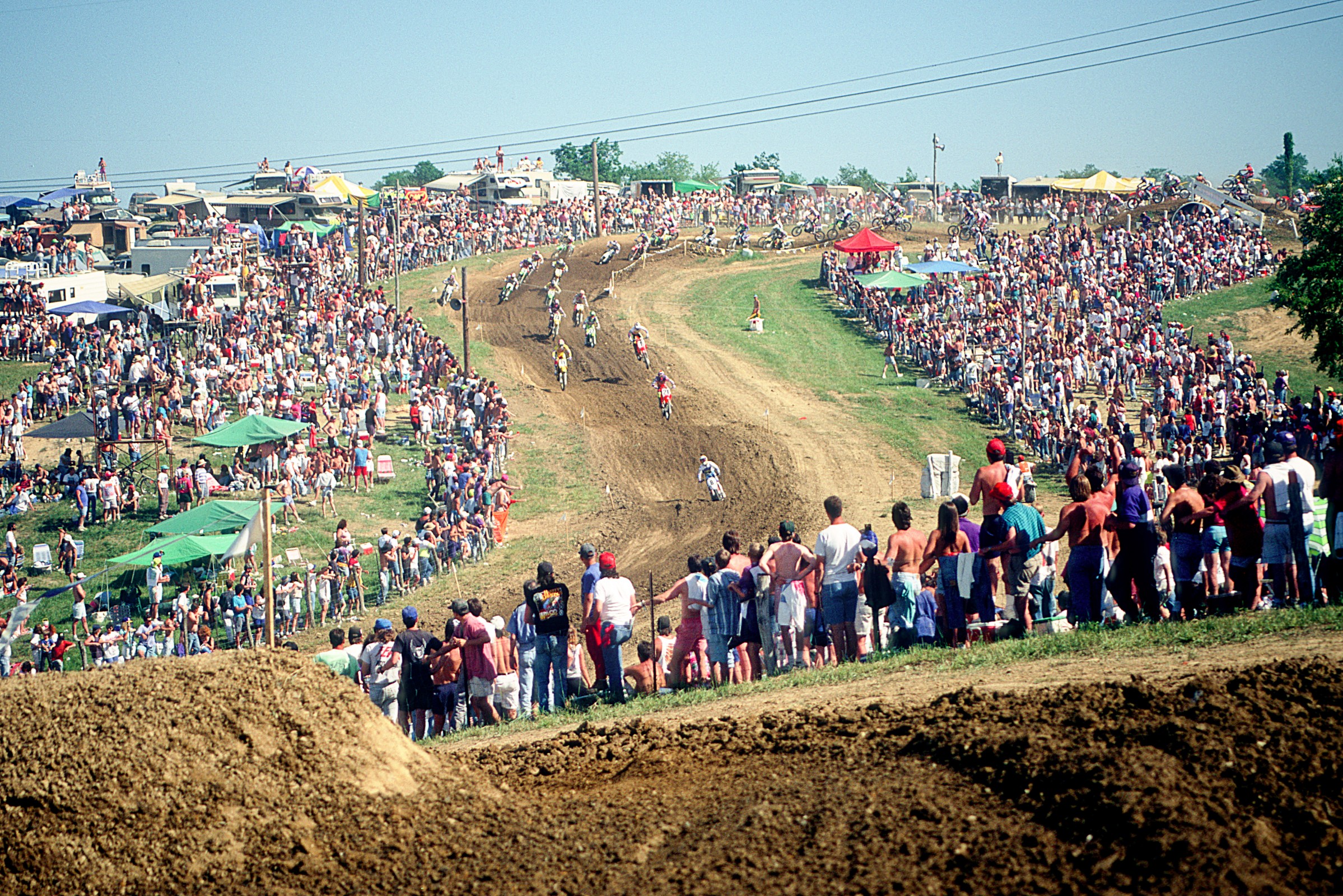 Bradshaw leads at High Point in '93.