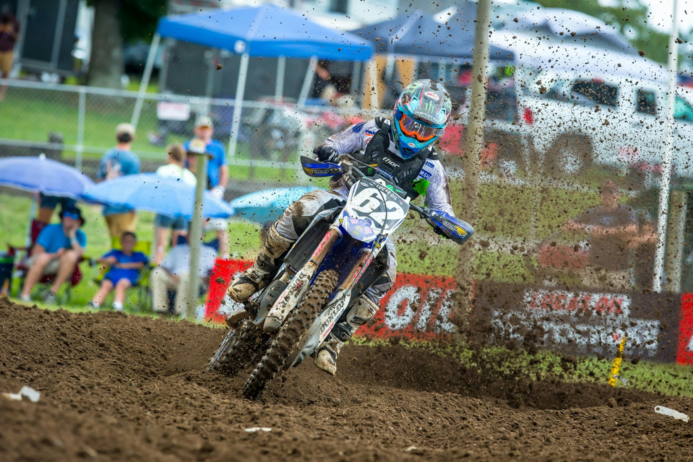 Justin Cooper On Second-Moto Crash at Muddy Creek