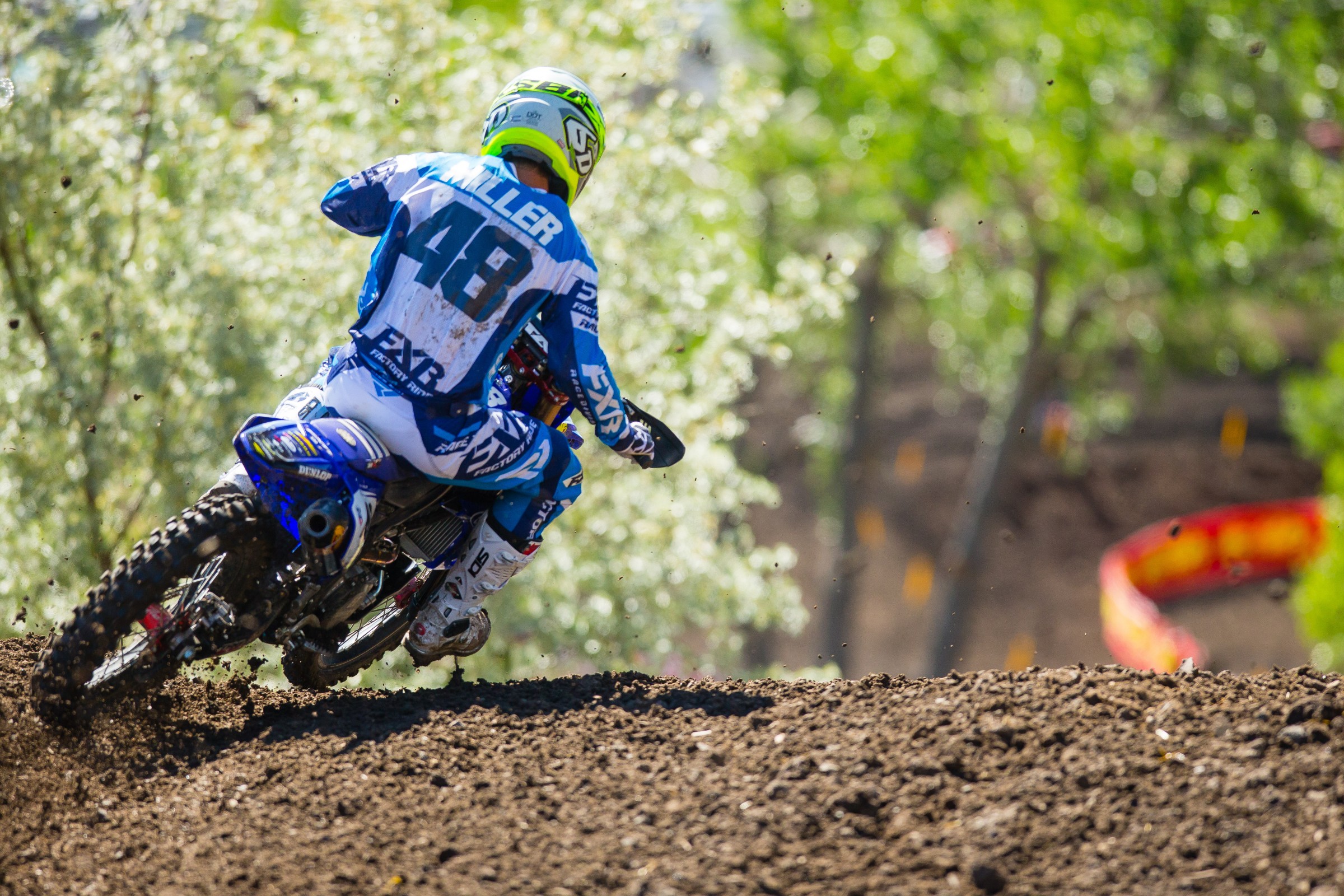 Miller went 10-19 for 13th overall at Muddy Creek.
