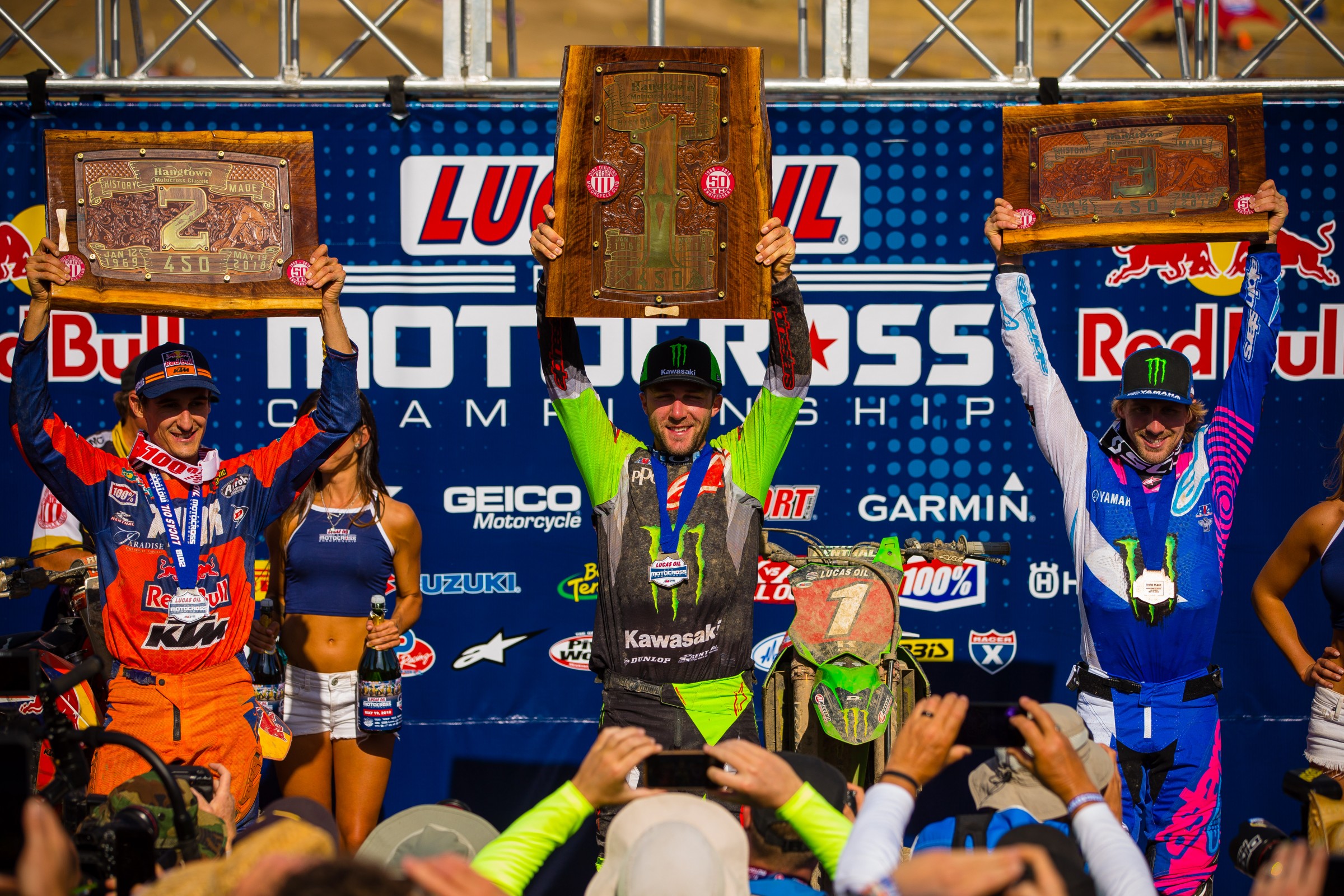 Tomac is 51 points ahead of where he was by round five of the 2017 season.