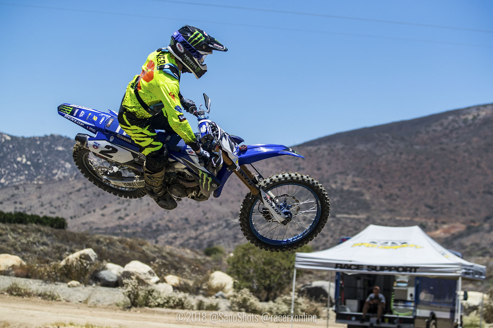 Webb was out at Pala earlier this week getting ready for his 2018 Pro Motocross debut.
