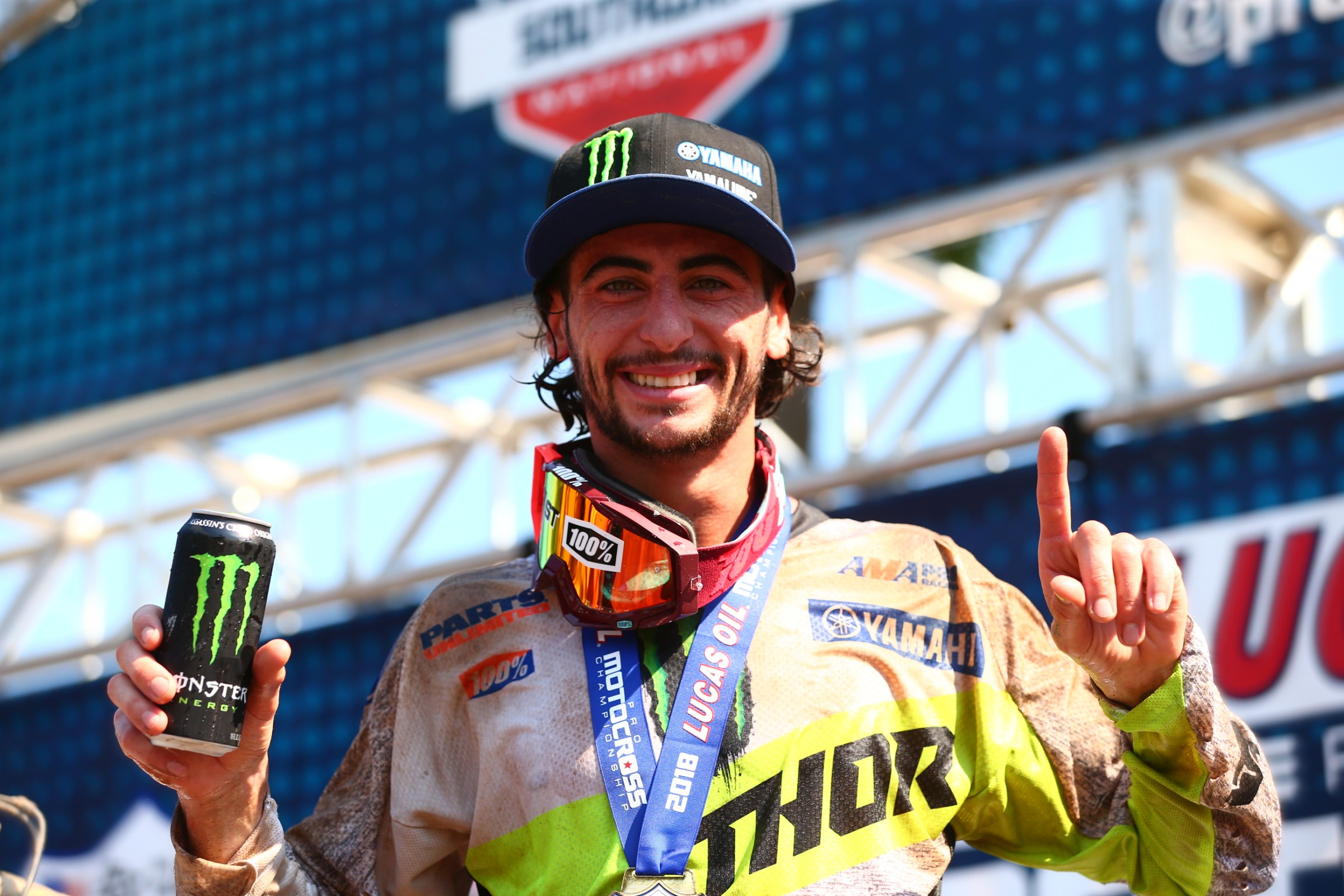 Dylan Ferrandis captured his first career overall at Southwick.