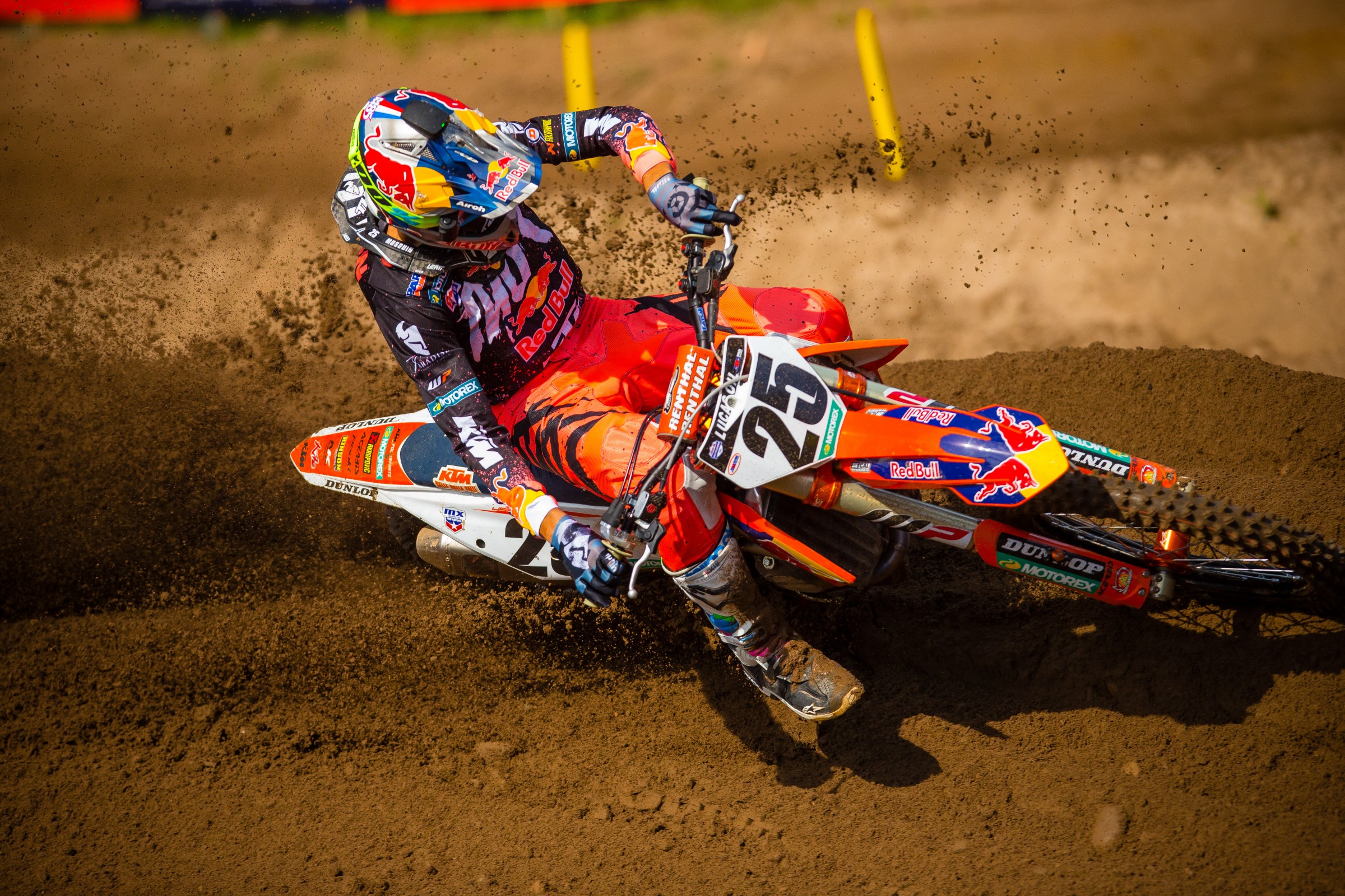 Musquin broke Tomac's win streak with 2-1 scores on Saturday.