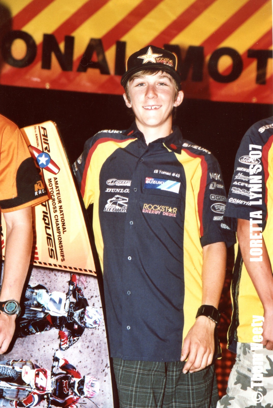 Eli Tomac at Loretta Lynn's in 2007.