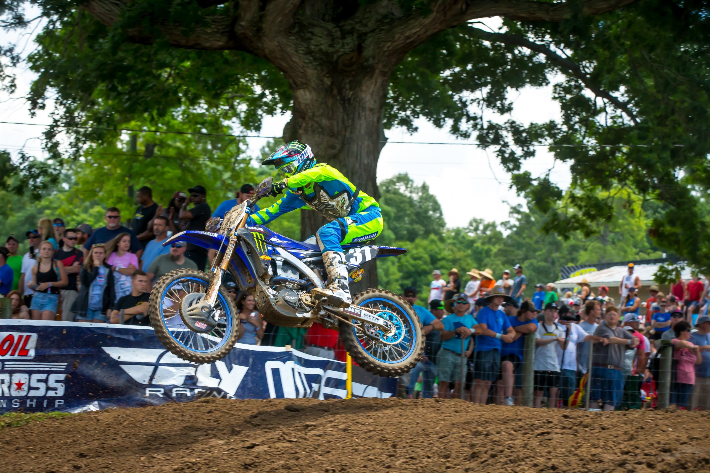 Nichols took 17th at Muddy Creek in his first race back since March.