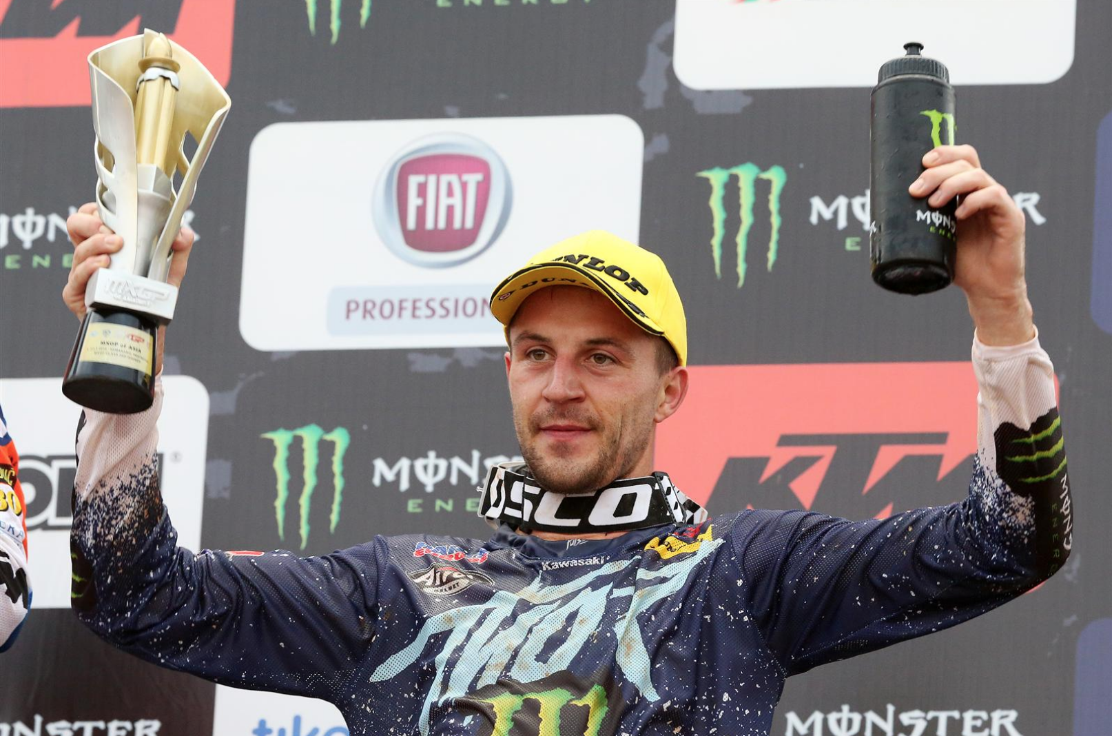 Desalle took his first podium finish at Semarang since winning the MXGP of Russia in May.