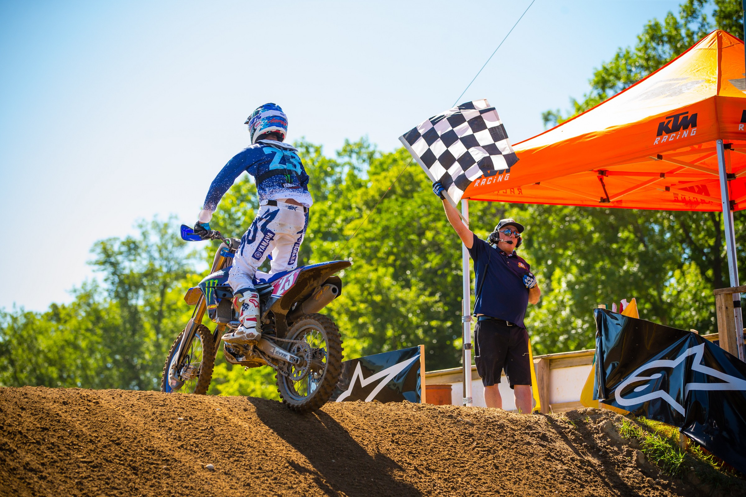 Plessinger took his third perfect day of the season at RedBud.