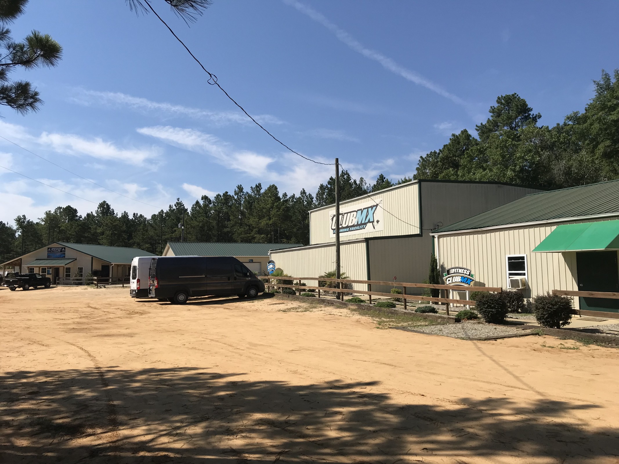 ClubMX has built some buildings.