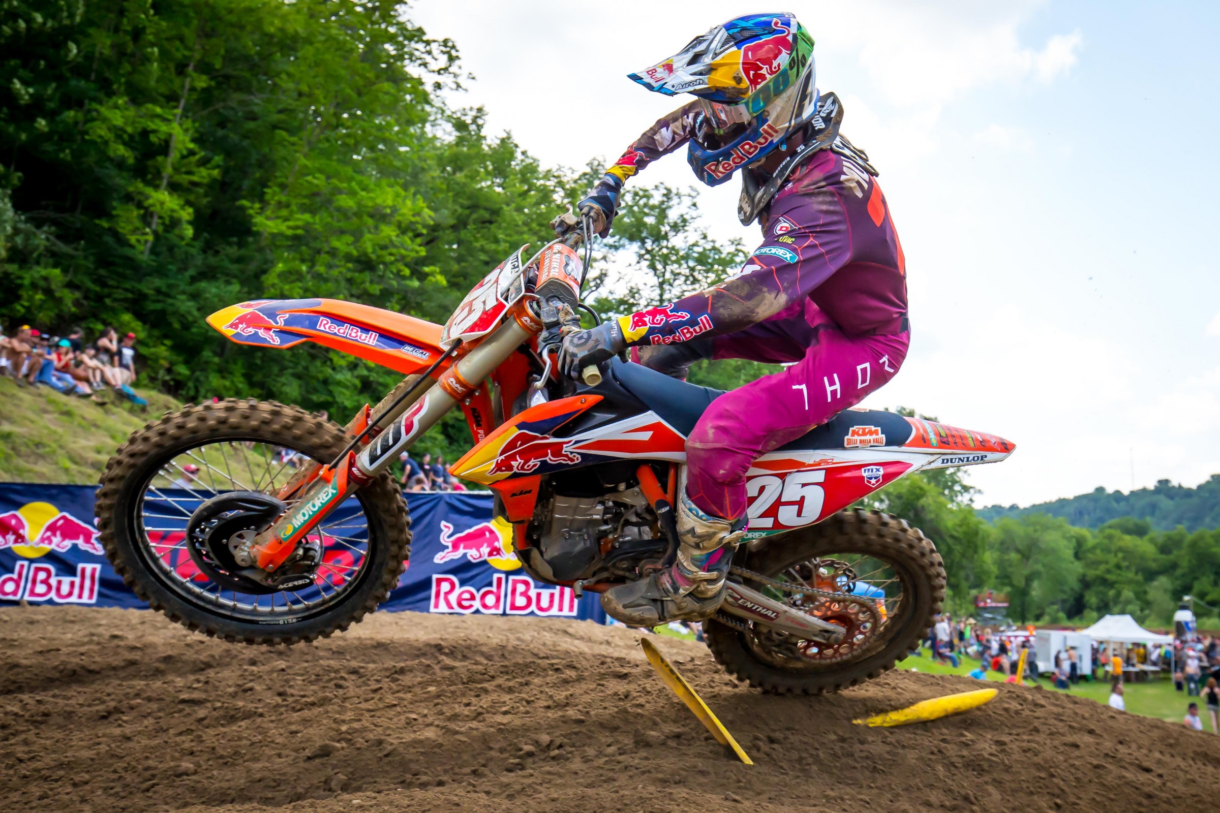 Musquin's time with the red plate ended at Spring Creek.