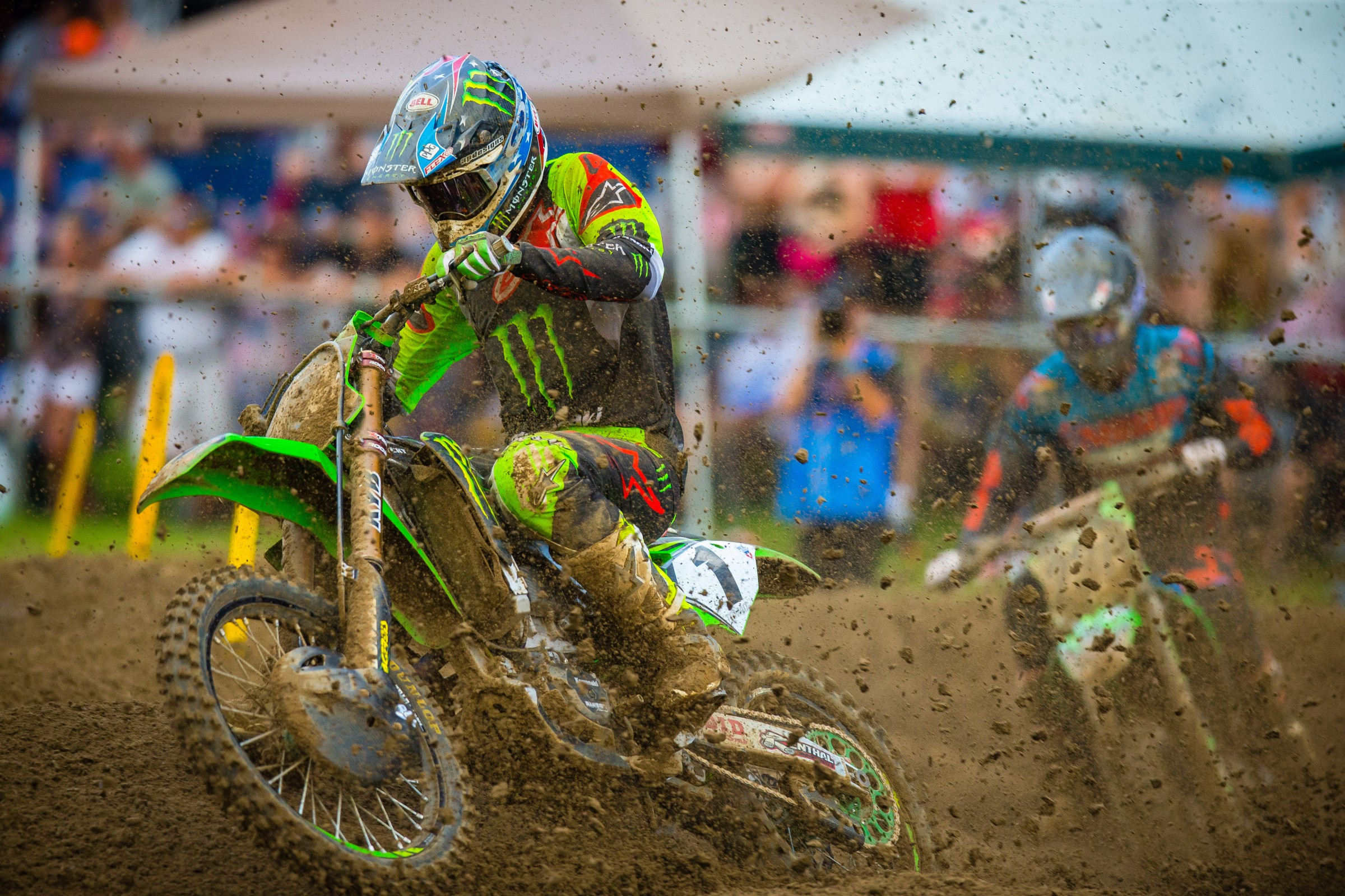 Tomac took back the 450 Class points lead with 1-1 scores at Spring Creek.