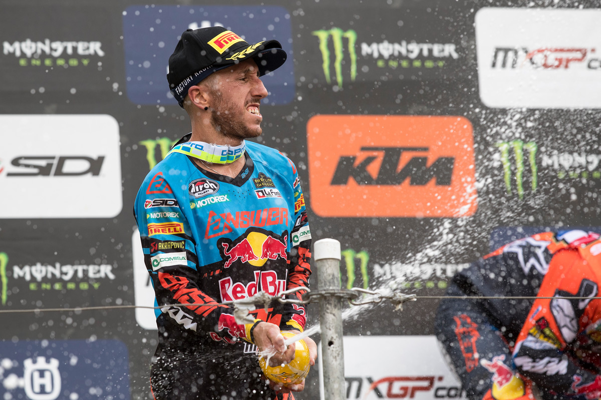 Defending champion Cairoli is currently 30 points behind Herlings.