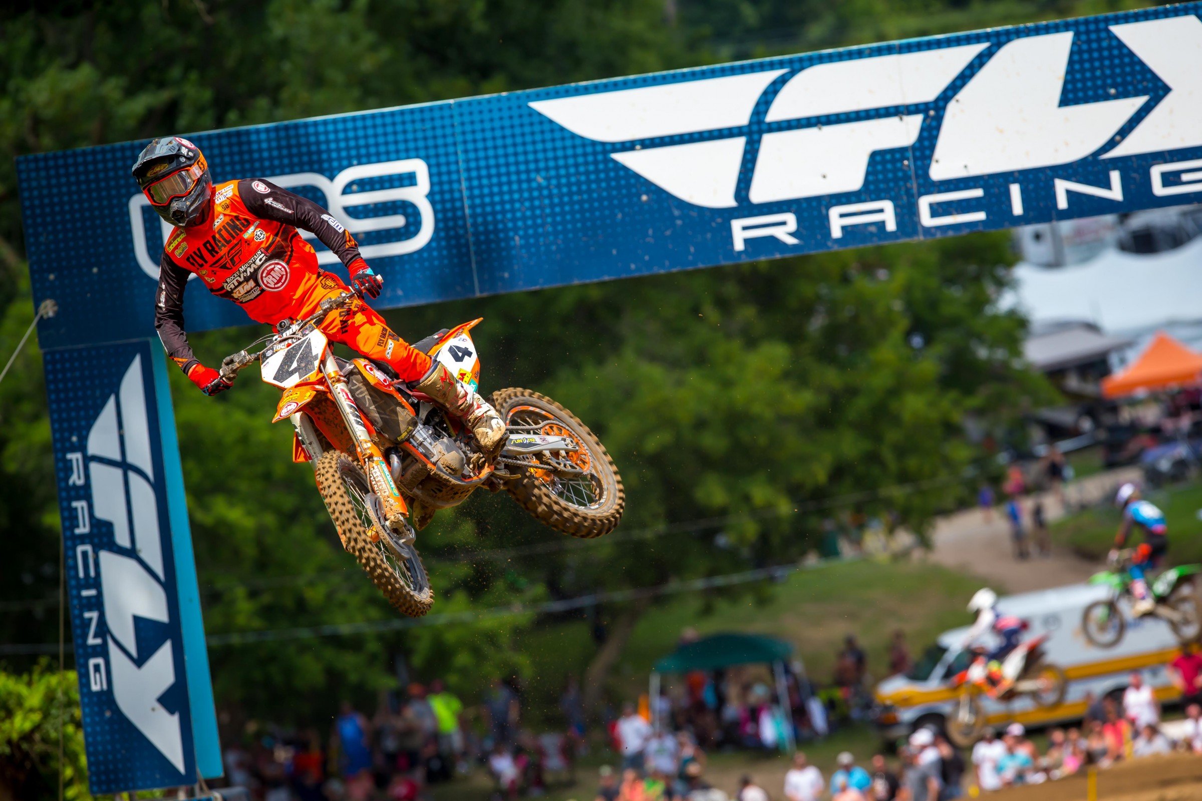 Baggett has finished just outside the podium on the day at the last three races.