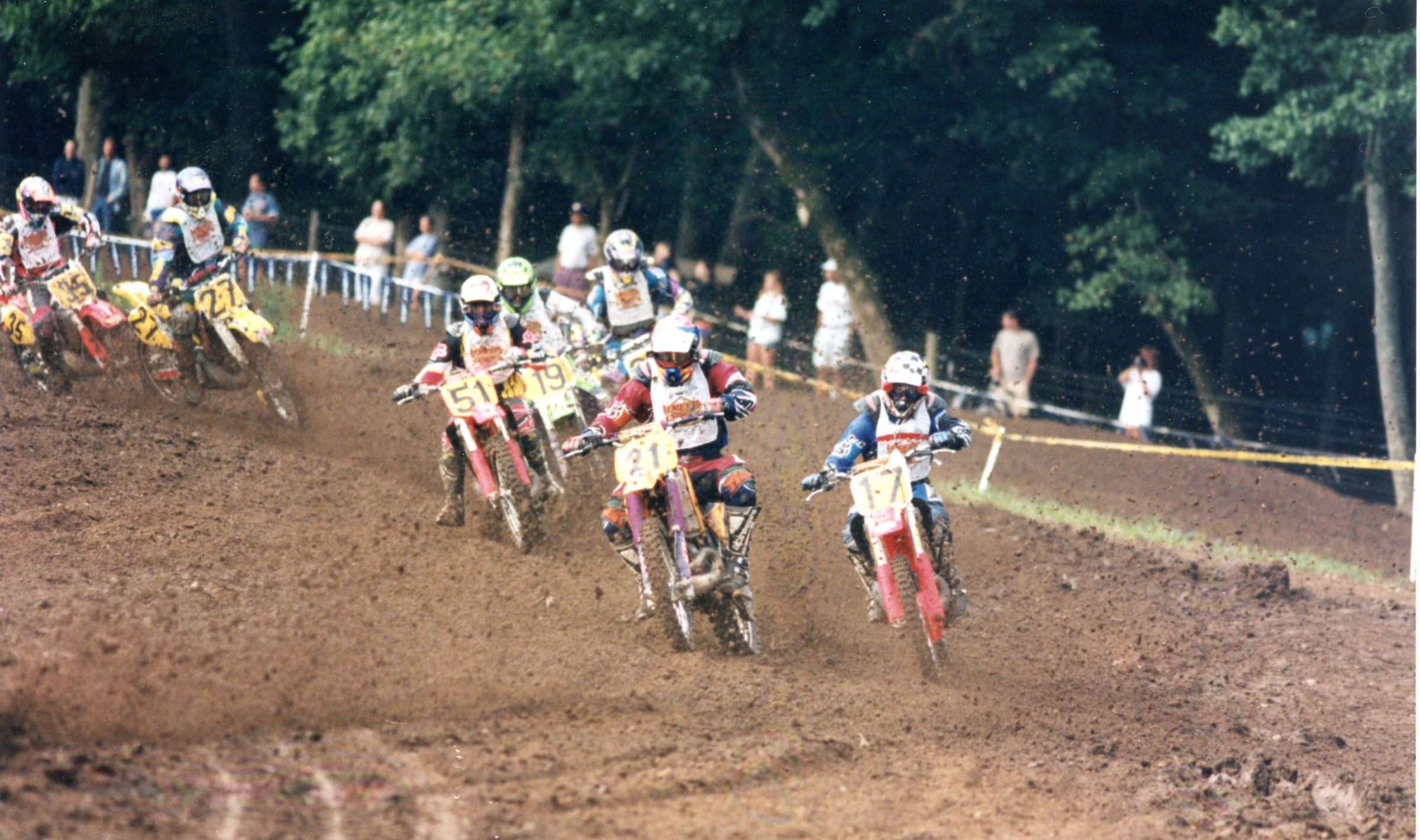 Jason Thomas (#17) in 1996.