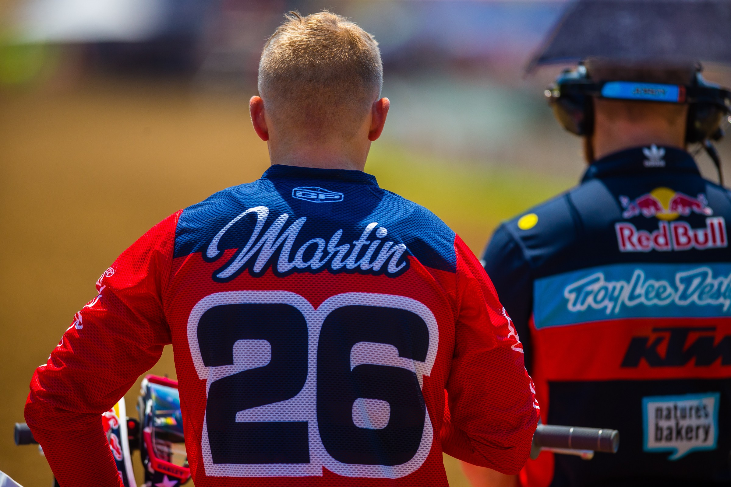 Martin finished third on the day with 7-2 moto scores.