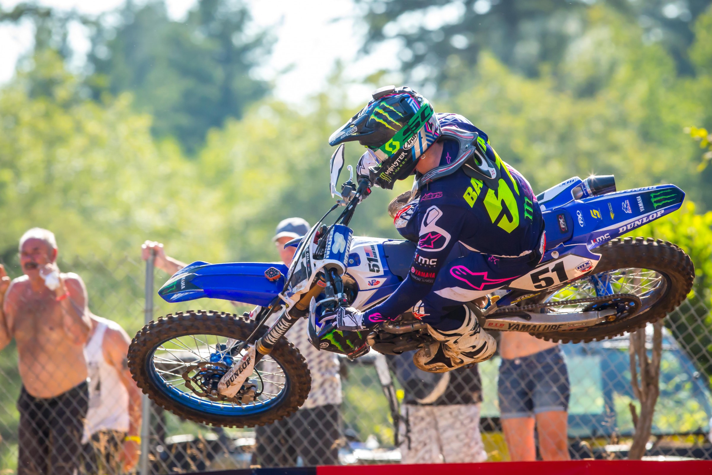 Barcia was fourth overall and is tied with Roczen for third in series' points.