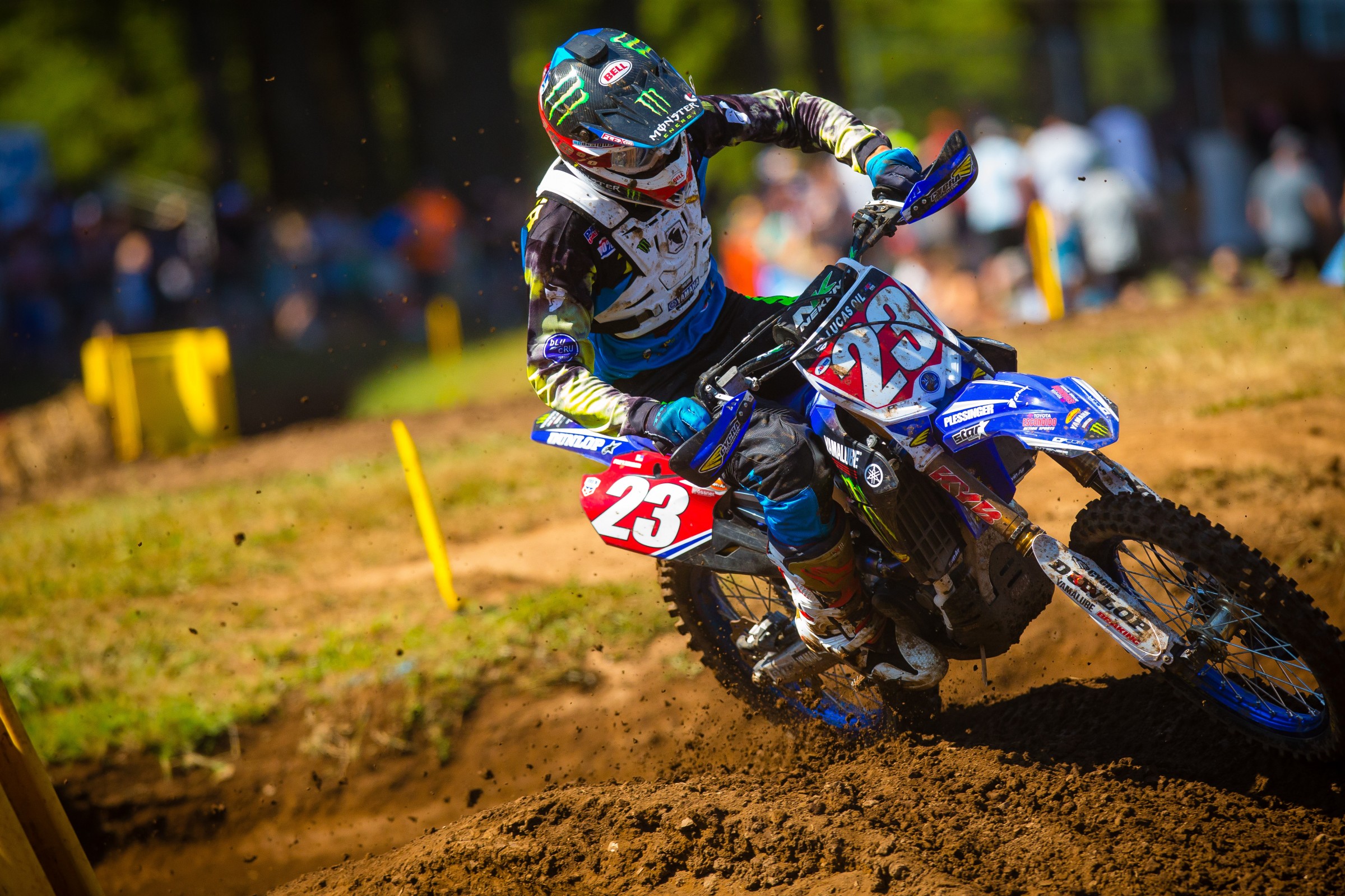 Plessinger took the overall win in the 250 Class despite not winning a moto.