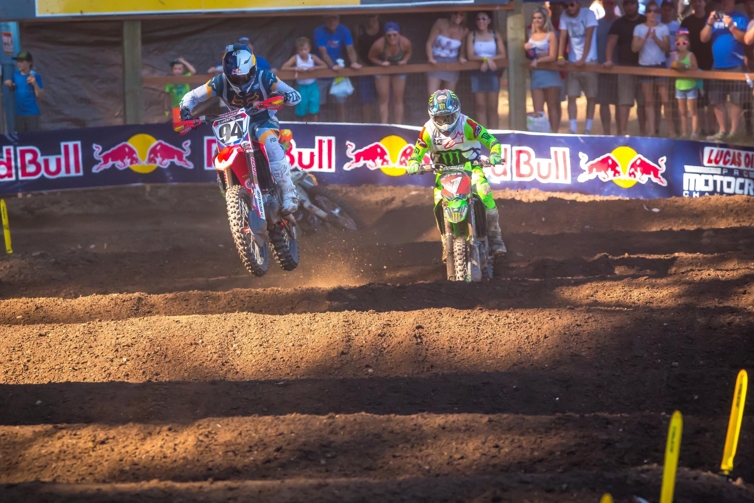 Roczen went 3-2 for his third straight second-place overall finish.