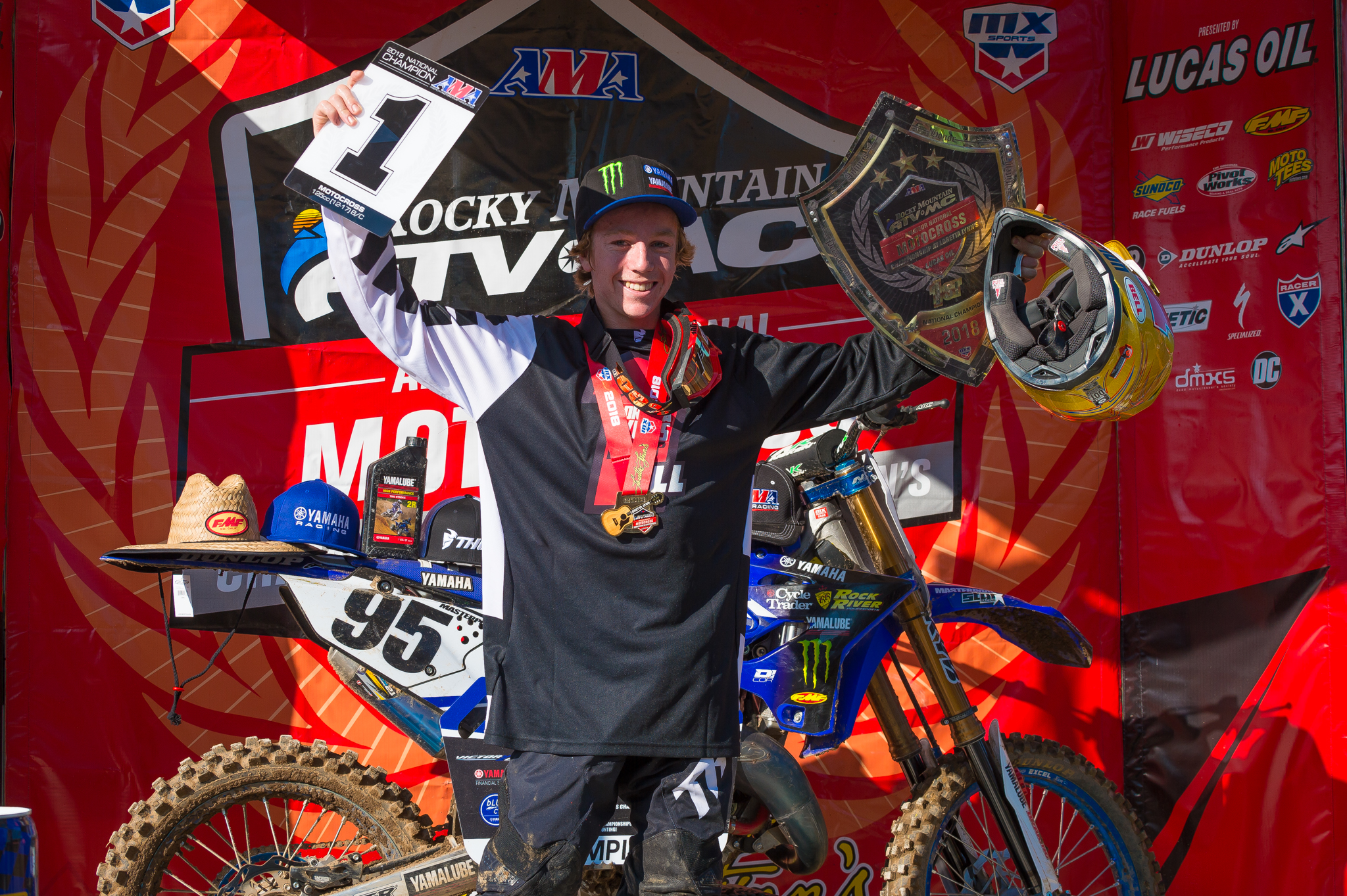 Ty Masterpool took first place in the 125cc (12-17) B/C and Schoolboy 1 (12-17) B/C classes.