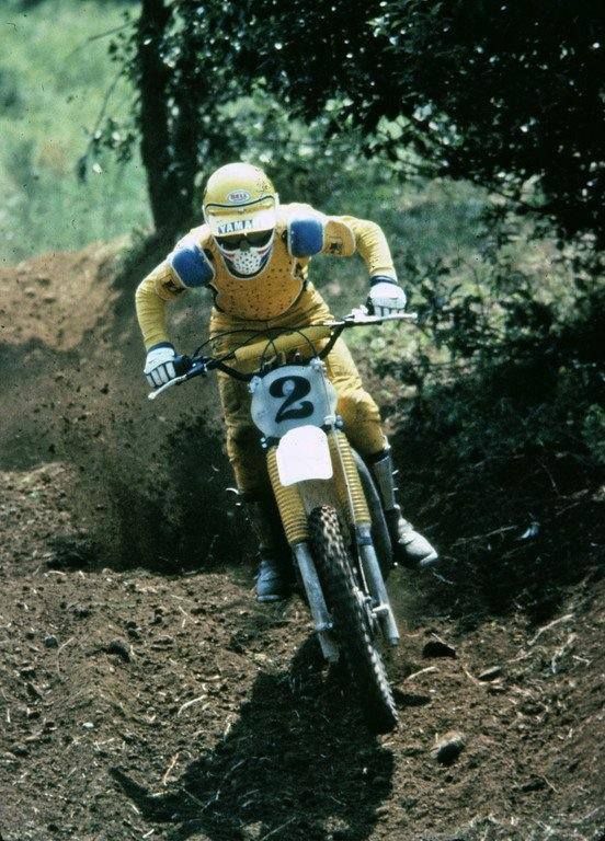 Bob Hannah won at least one national in all three classes in 1977.