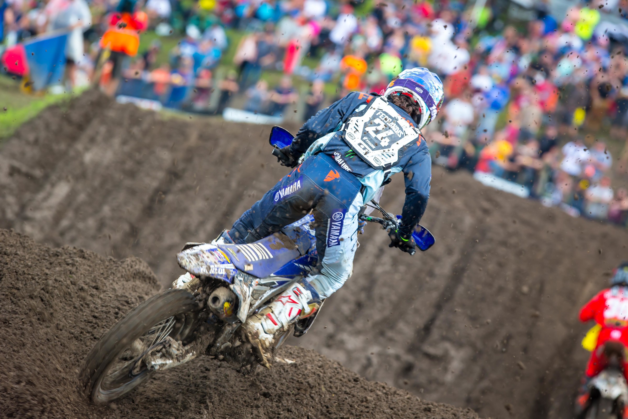 Ferrandis spent much of the day eating roost but he was stylish once he got the lead.