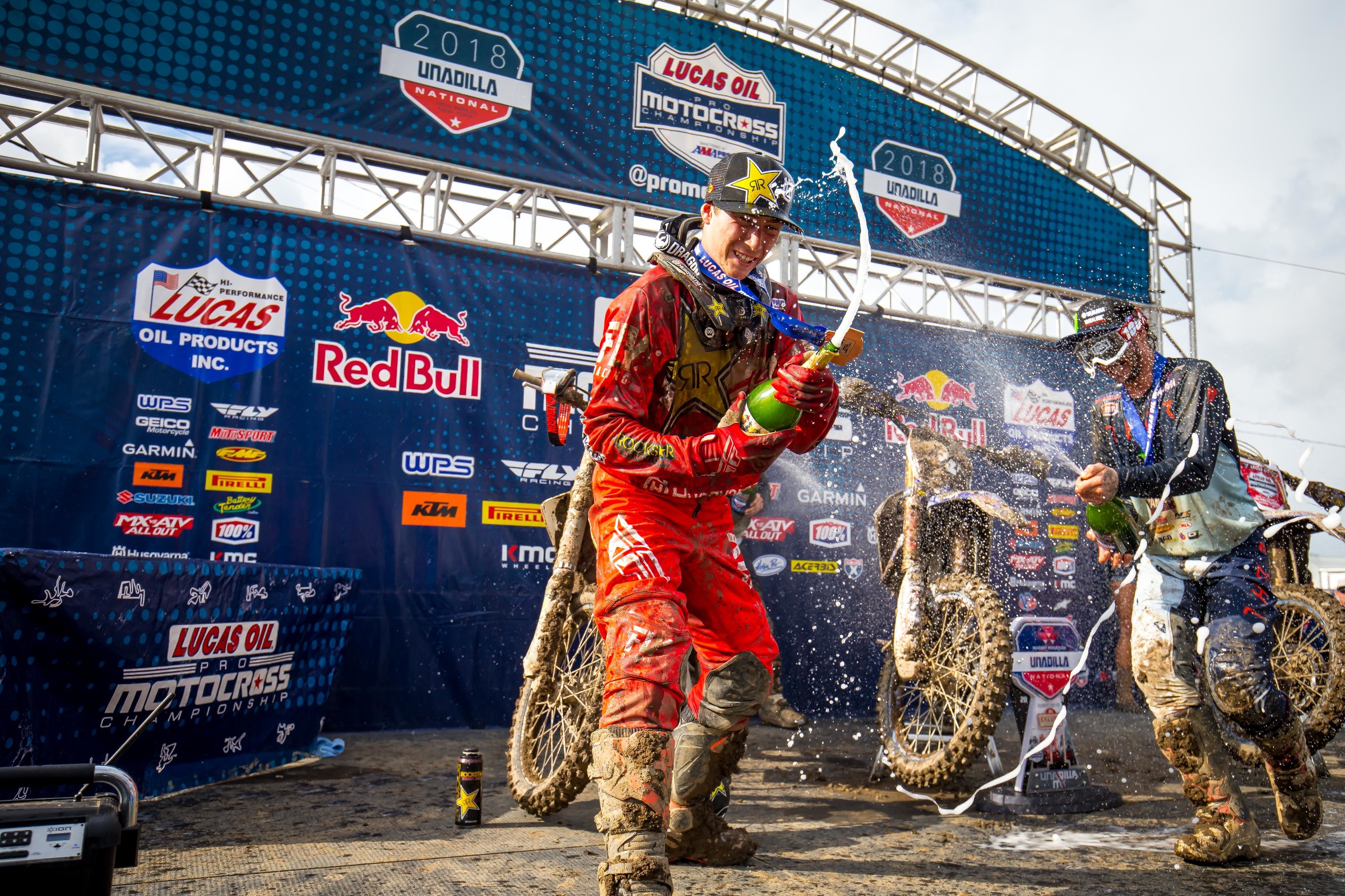 Harrison's best finish before making the podium at Unadilla was fourth place at RedBud in 2017.