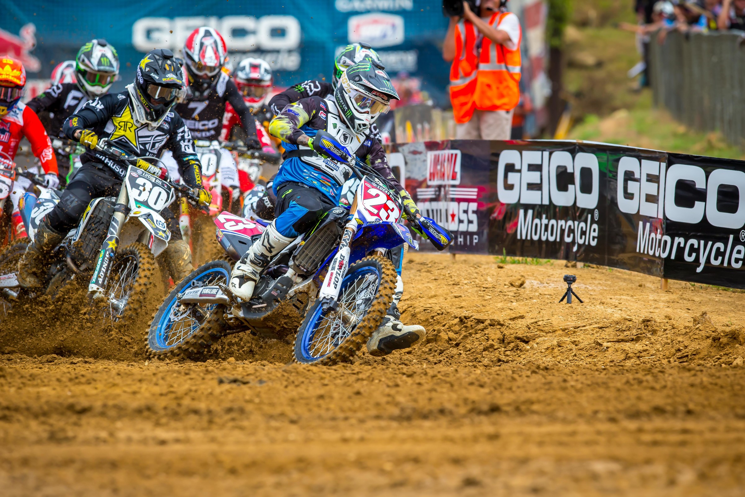 Plessinger clinched the AMA 250 Lucas Oil Pro Motocross Championship over the weekend.