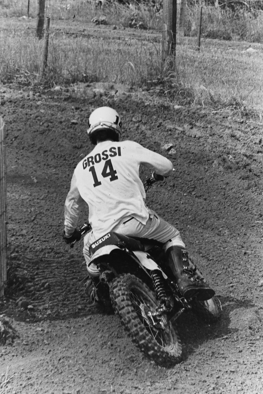 Billy Grossi won his first 500 National in Ohio for Suzuki.