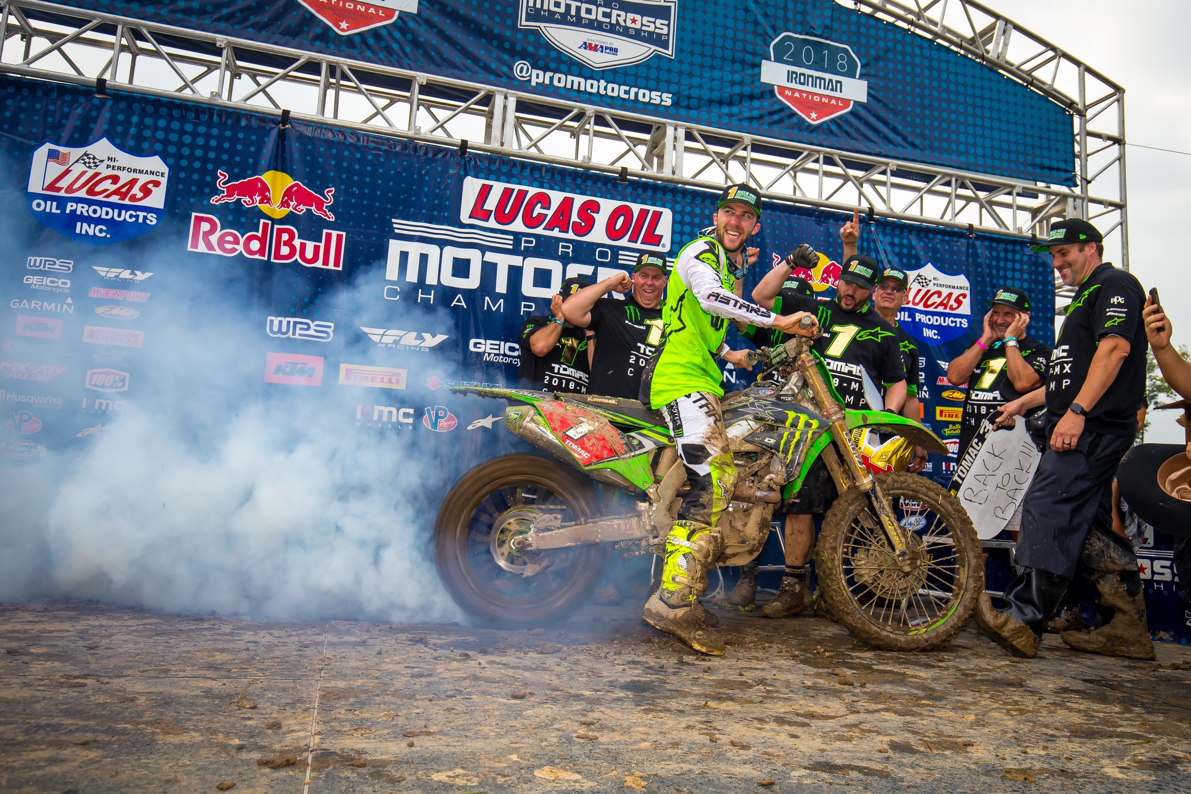 Tomac won his second straight title today.