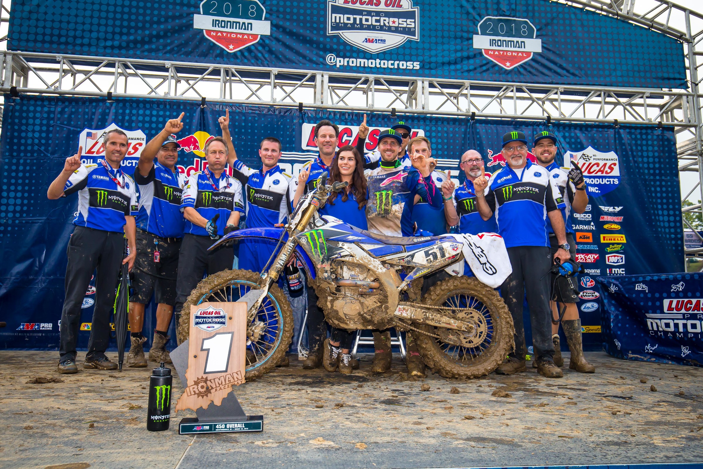 Barcia earned his first win of the season at the final round.