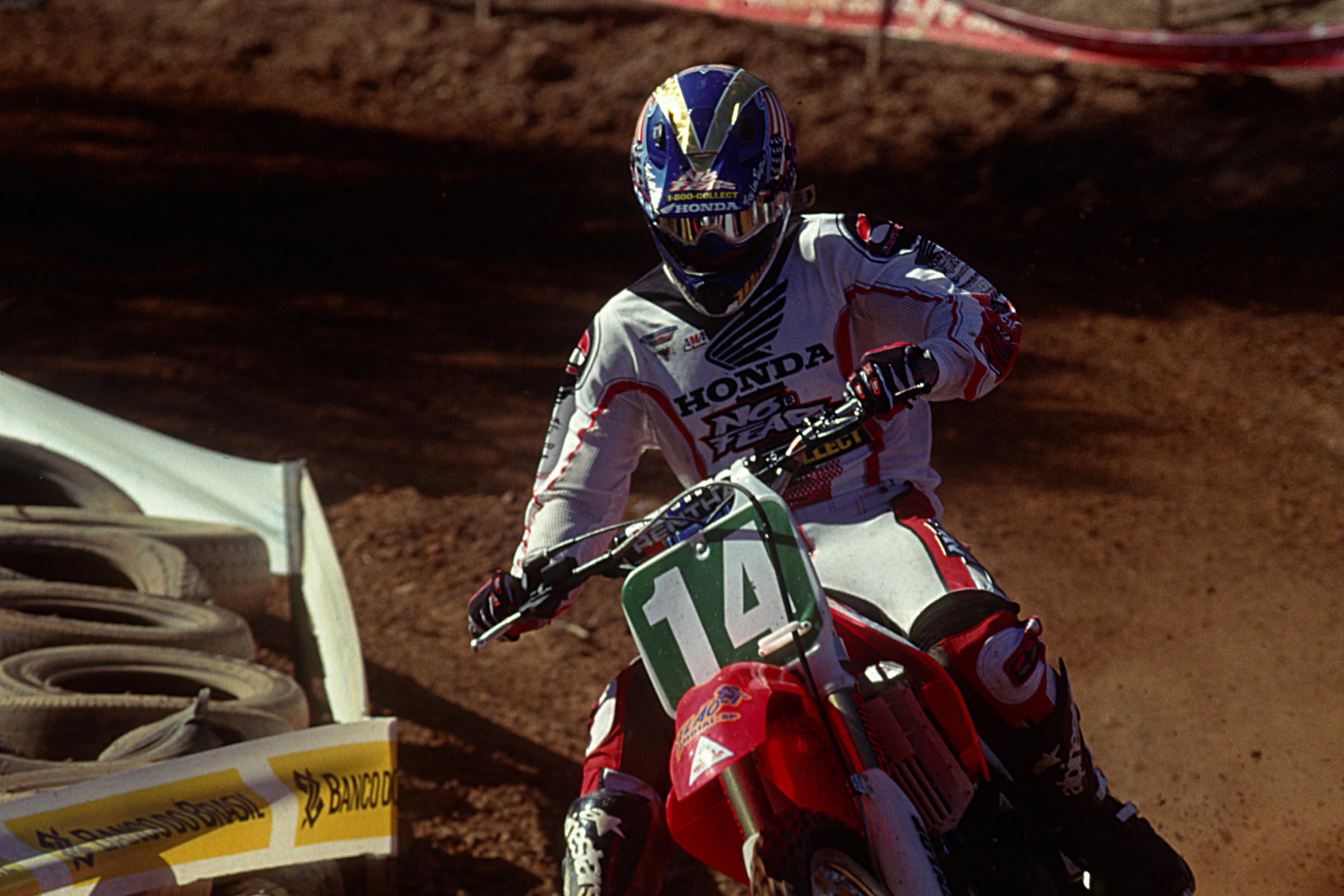 Windham riding for Team USA in 1999.