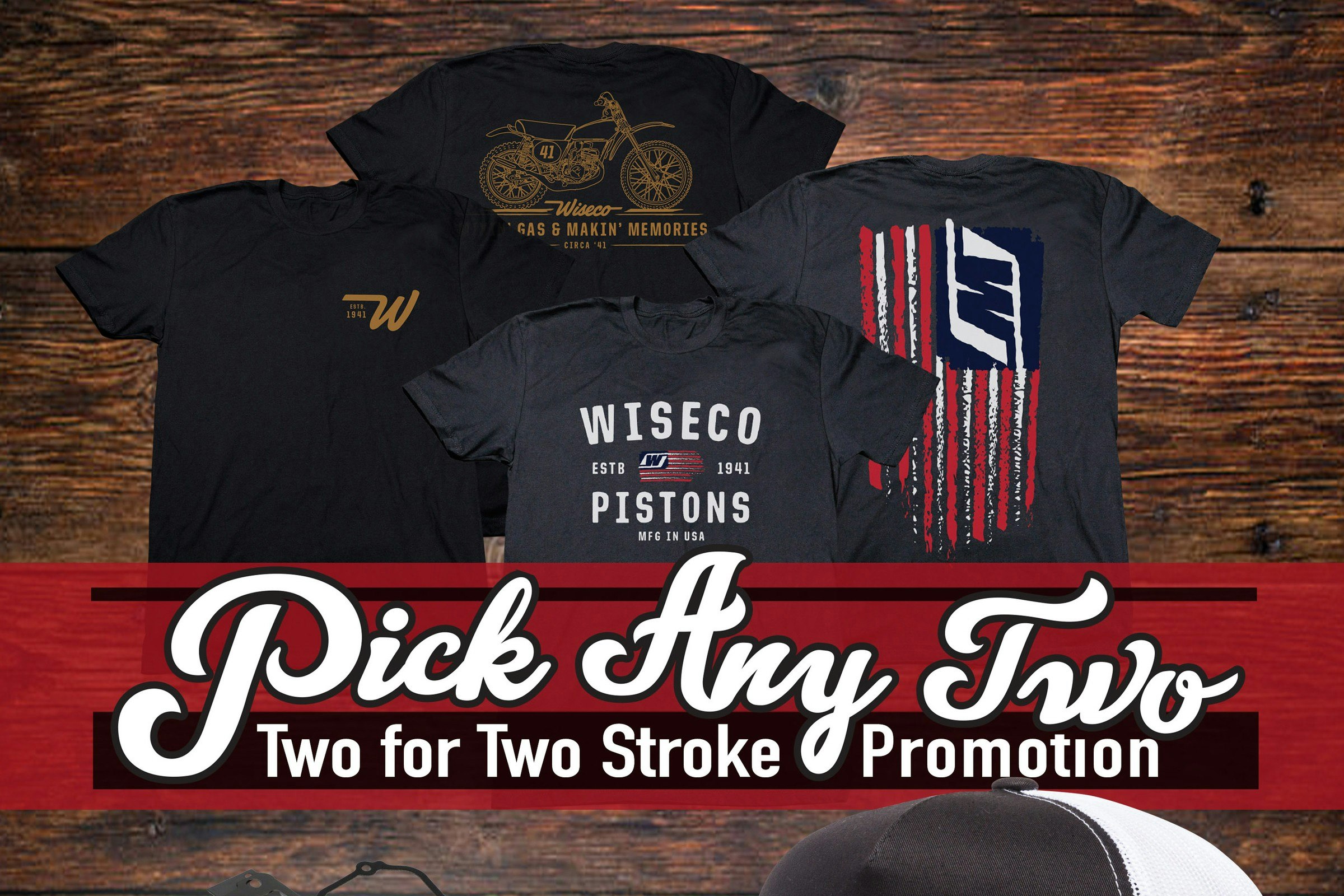 Wiseco Announces New Two-For-Two-Stroke Rebate