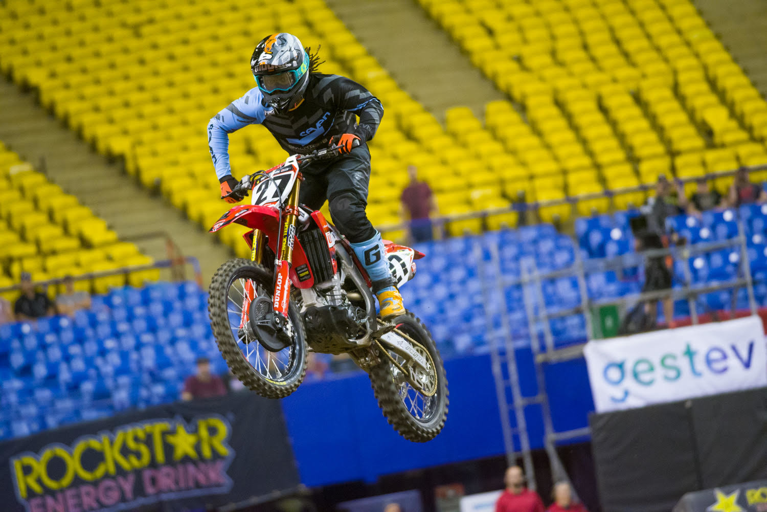 Malcolm Stewart won all three main events on Saturday.