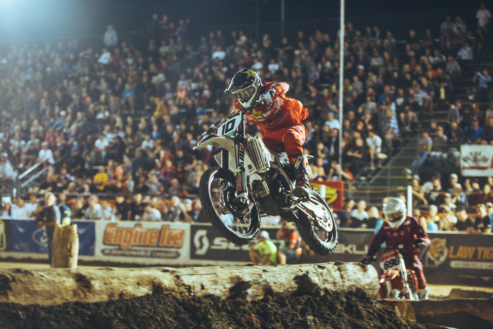 Colton Haaker took his first win of the season in Costa Mesa.