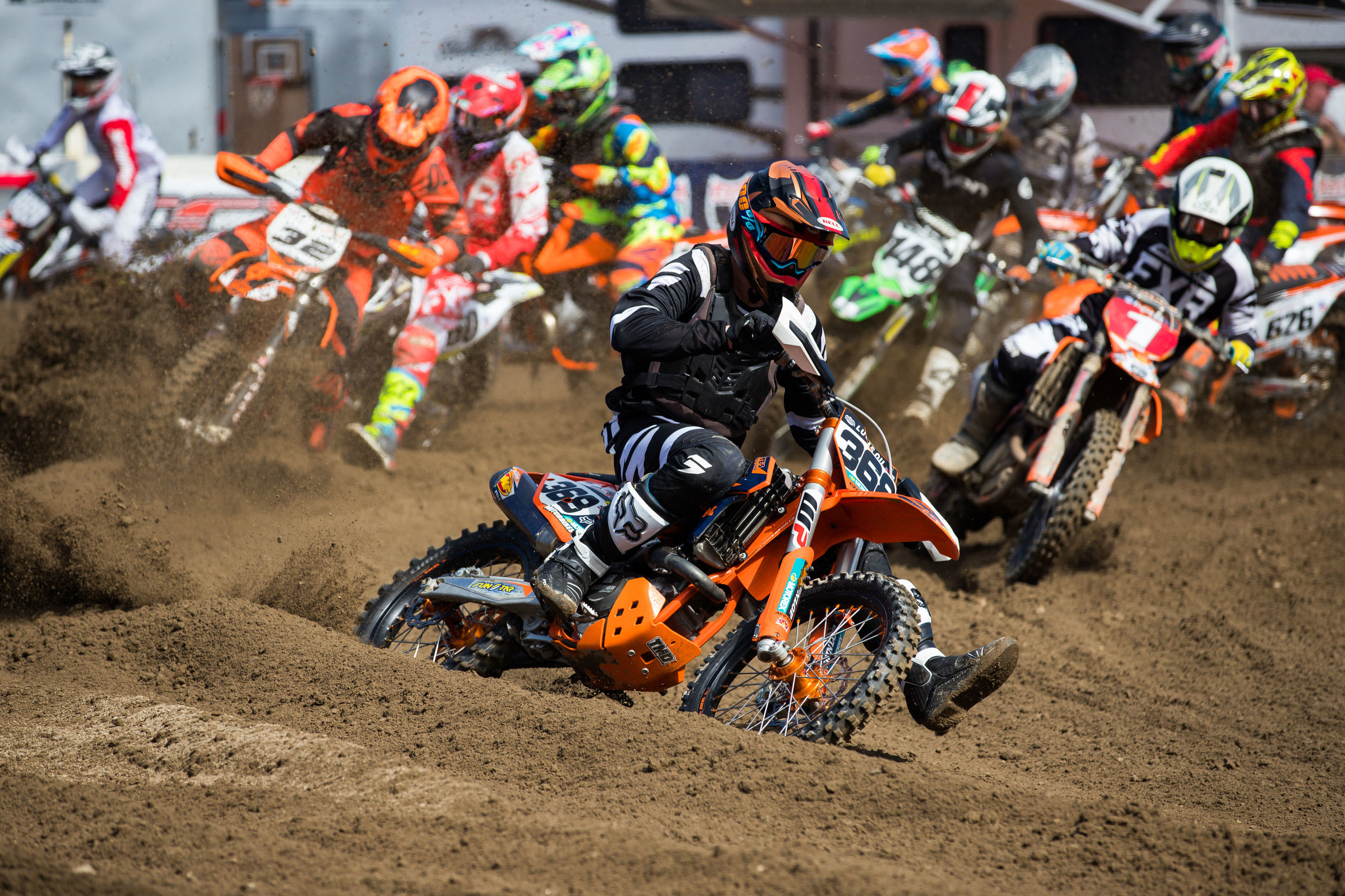 Stephen Czarnota leads the pack.