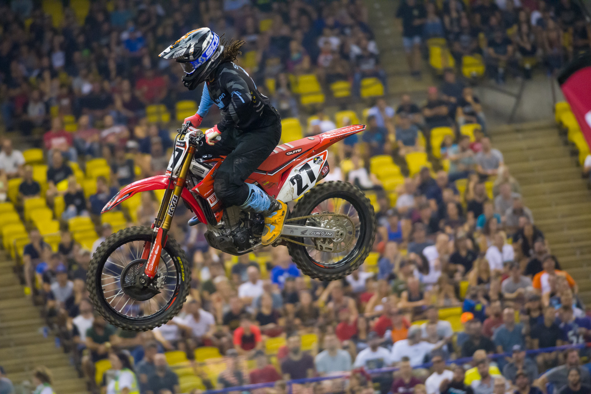 Stewart swept all three mains over the weekend in Montreal.