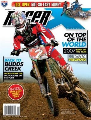 Ryan Villopoto on the cover of Racer X Illustrated after his dominant performance at Budds Creek.