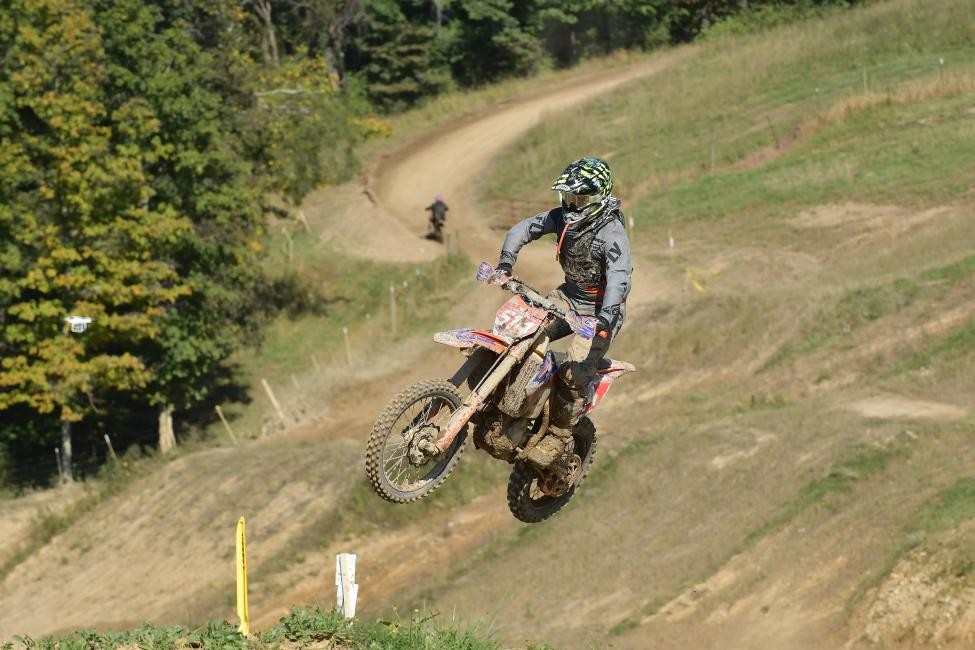 Steward Baylor Jr. battled for the top spot in Pennsylvania and held on for a second-place finish.